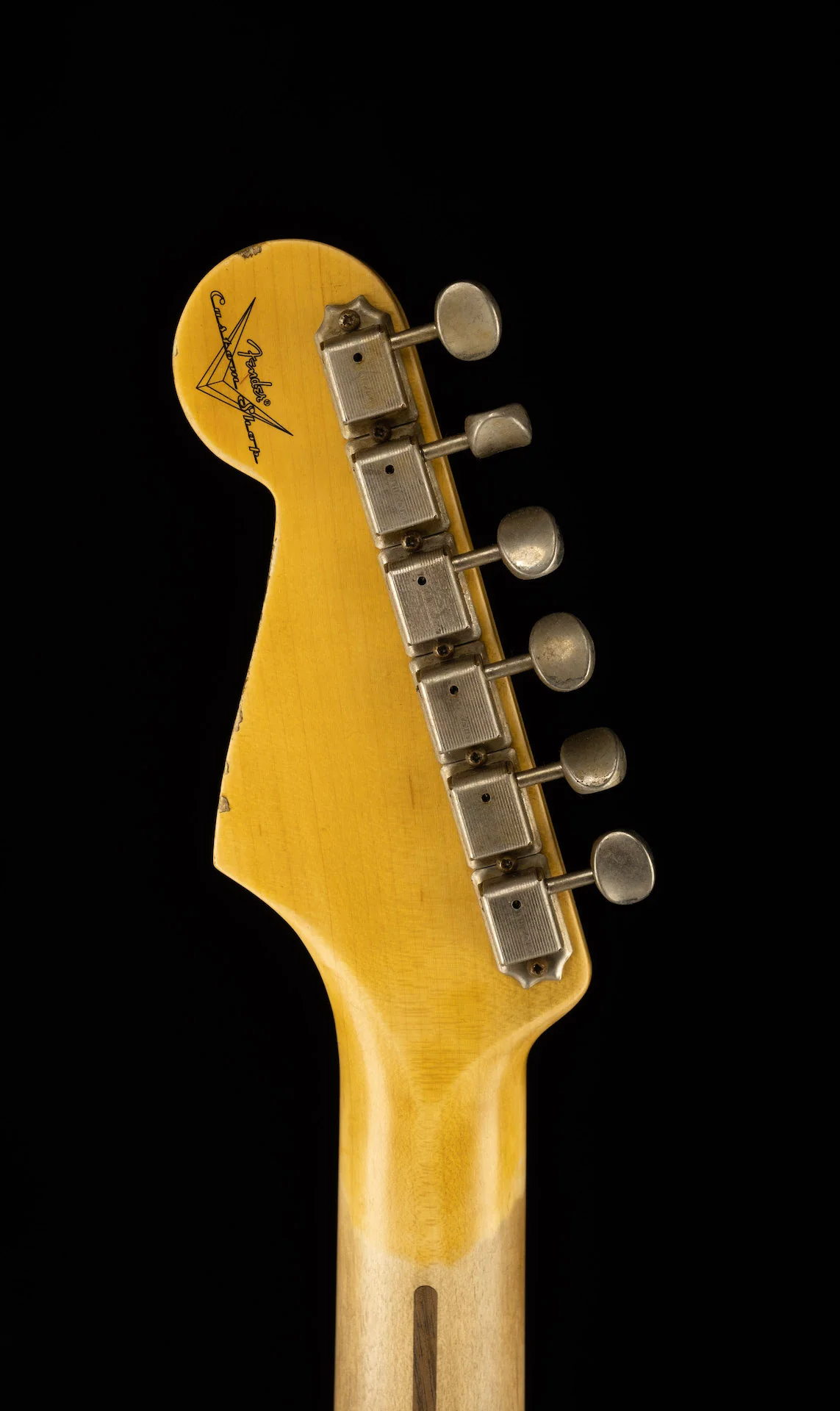 Fender Custom Shop Ancho Poblano Stratocaster Shattered Journeyman Relic Opaque White Blonde - Image 16