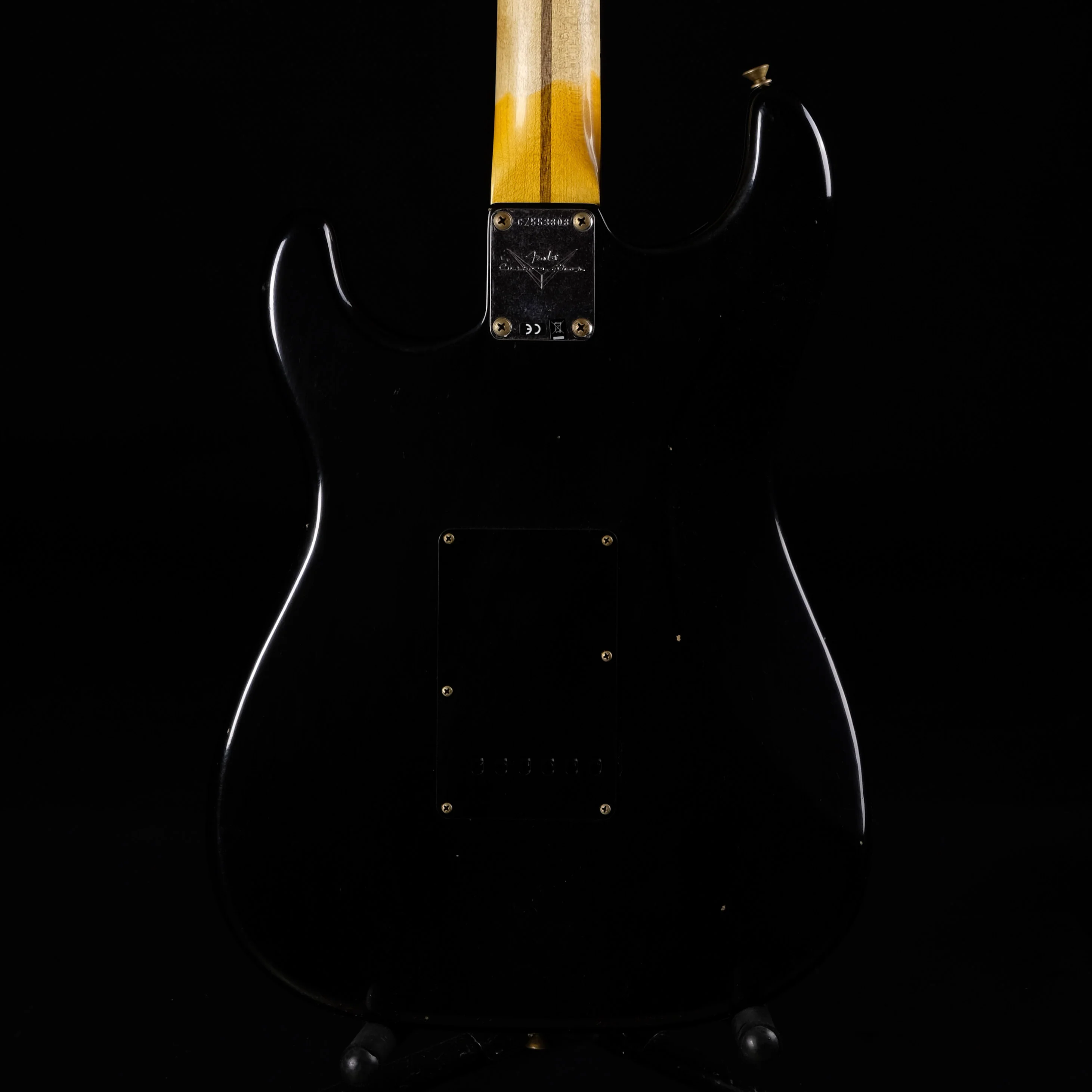 Fender Custom Shop Ancho Poblano Stratocaster Journeyman Relic Black - Image 10