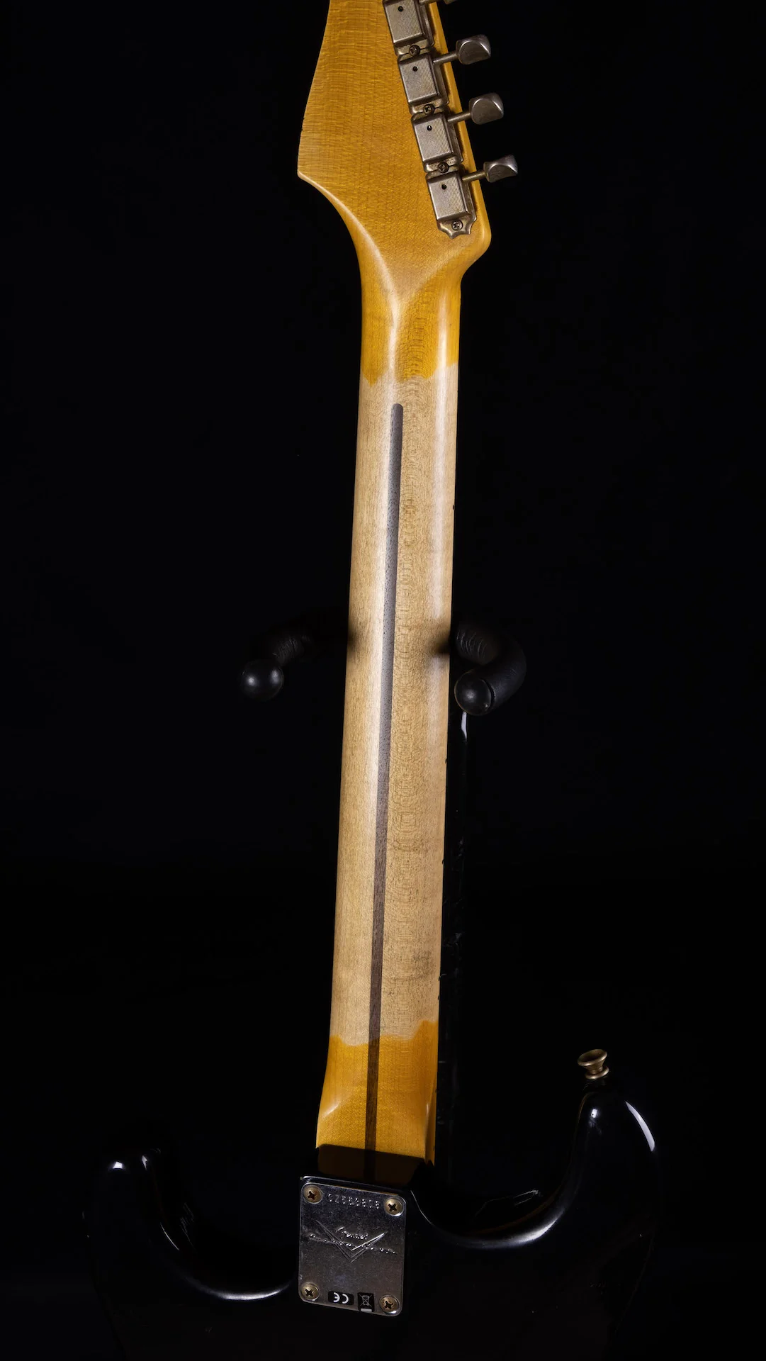 Fender Custom Shop Ancho Poblano Stratocaster Journeyman Relic Black - Image 11