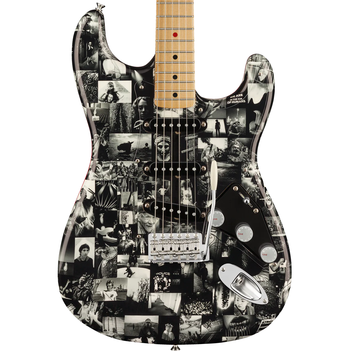 Fender Custom Shop Andy Summers Monochrome Strat With Case PRE ORDER