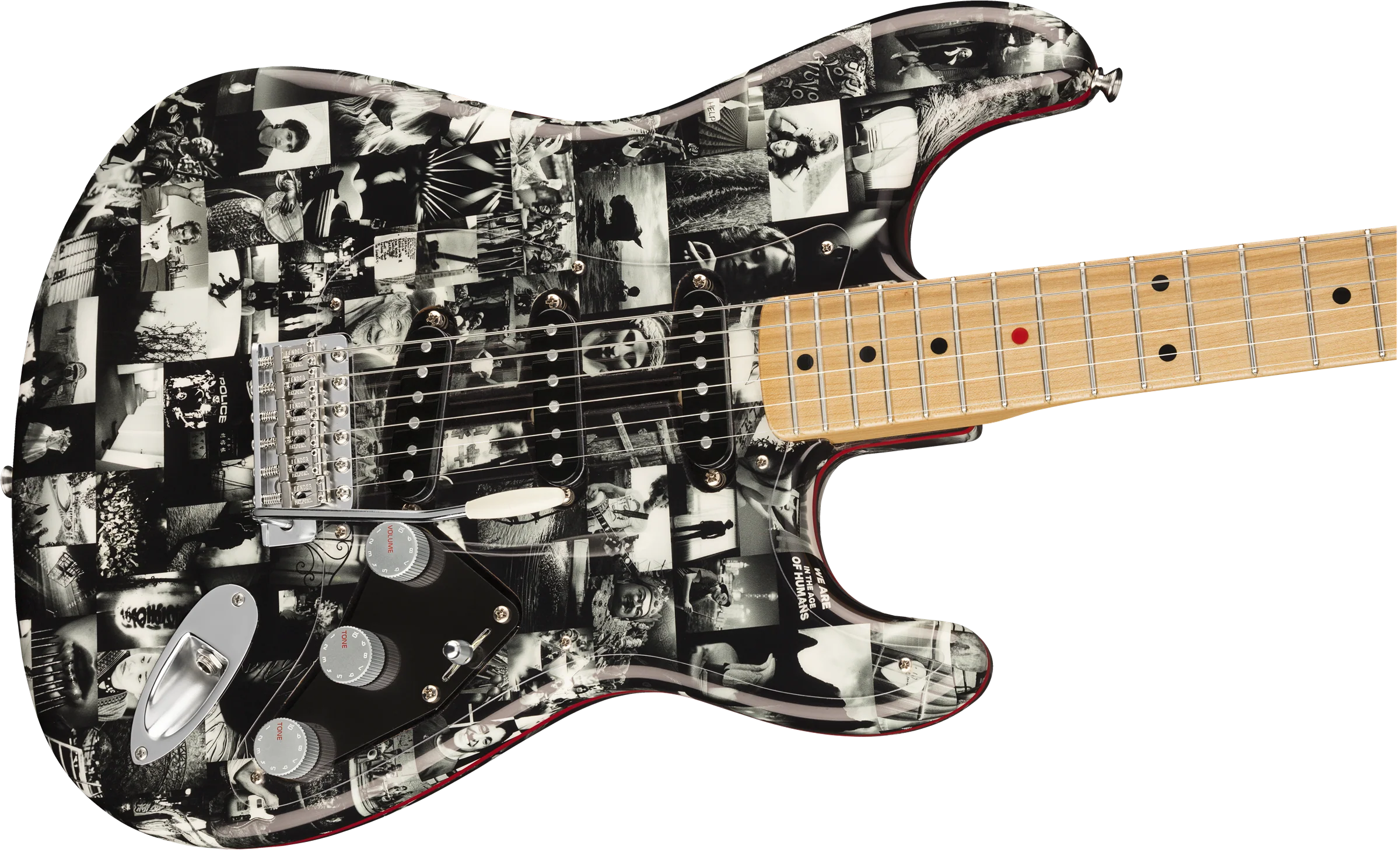 Fender Custom Shop Andy Summers Monochrome Strat With Case PRE ORDER - Image 2