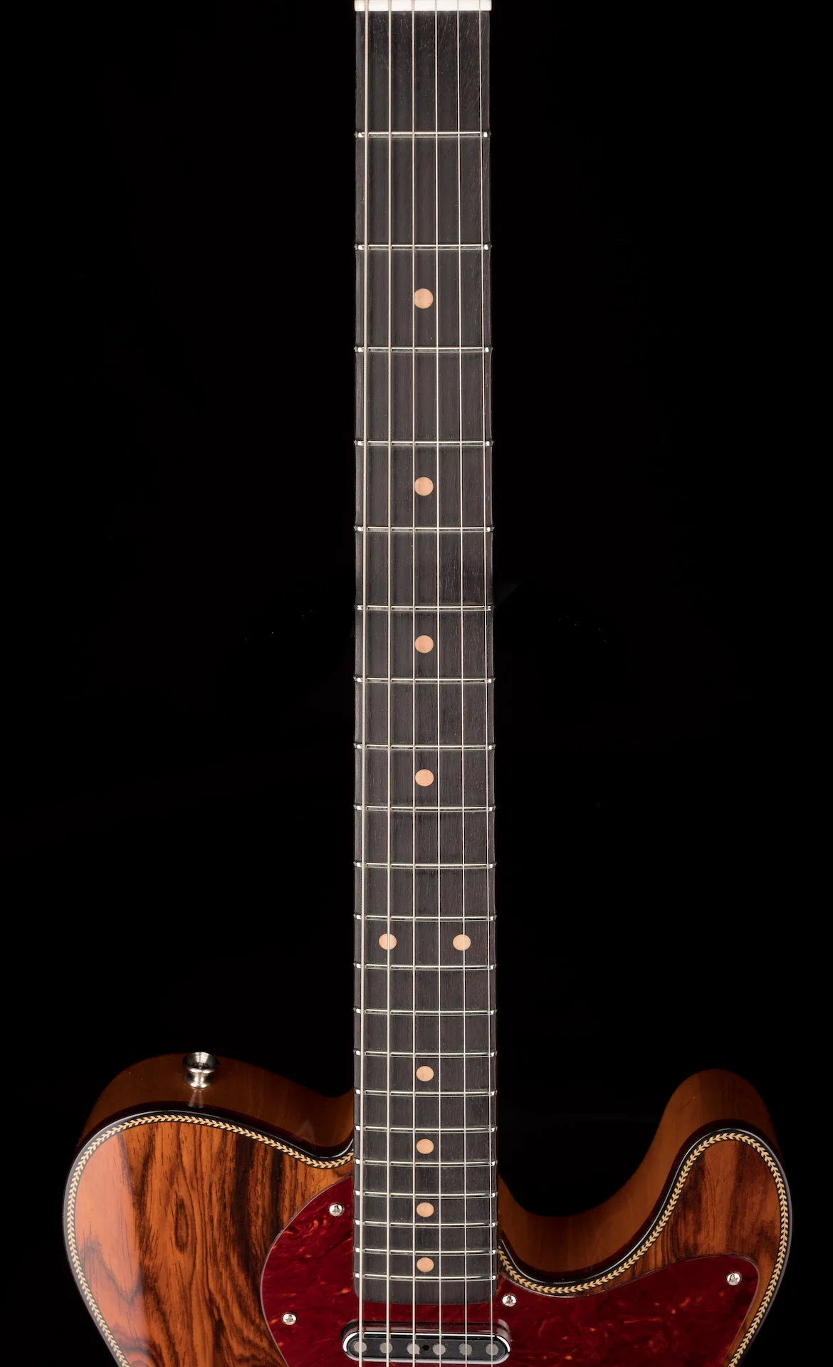 Fender Custom Shop Artisan Cocobolo Thinline Telecaster NOS Shellac Amber - Image 12