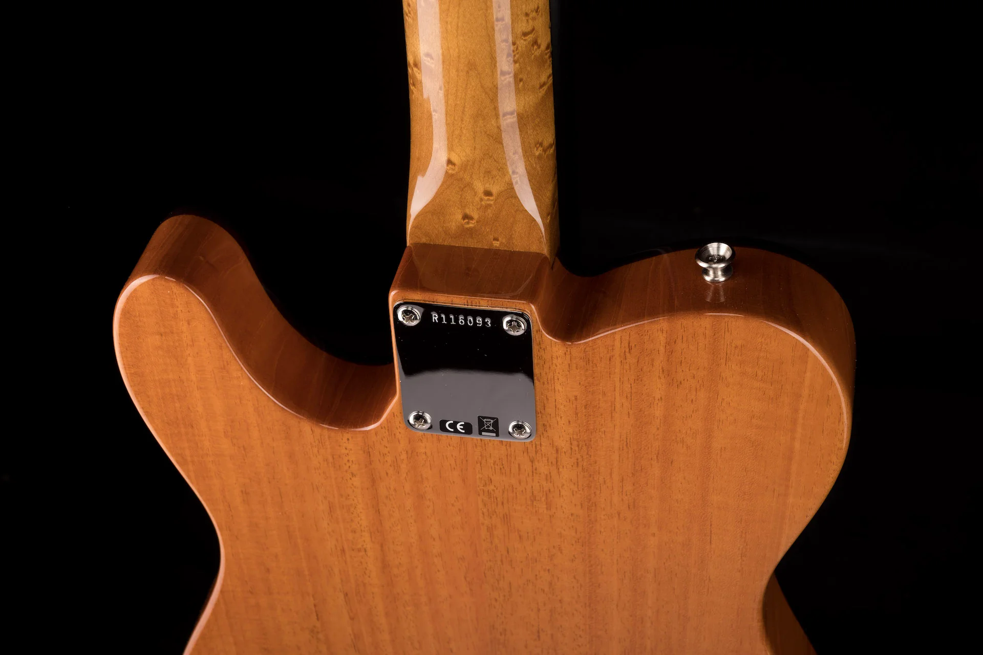 Fender Custom Shop Artisan Cocobolo Thinline Telecaster NOS Shellac Amber - Image 15