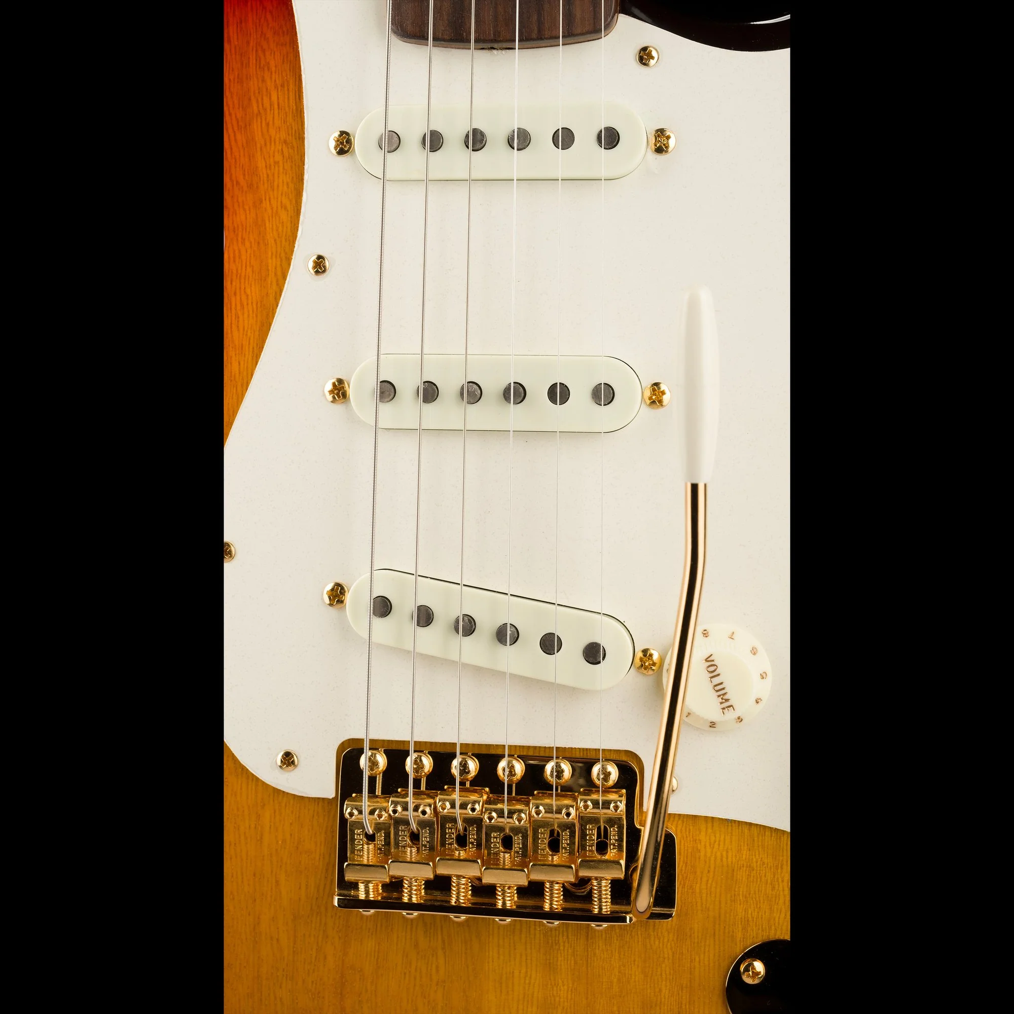 Fender Custom Shop Artisan Korina Stratocaster Thinline NOS Chocolate 3-Tone Sunburst - Image 7