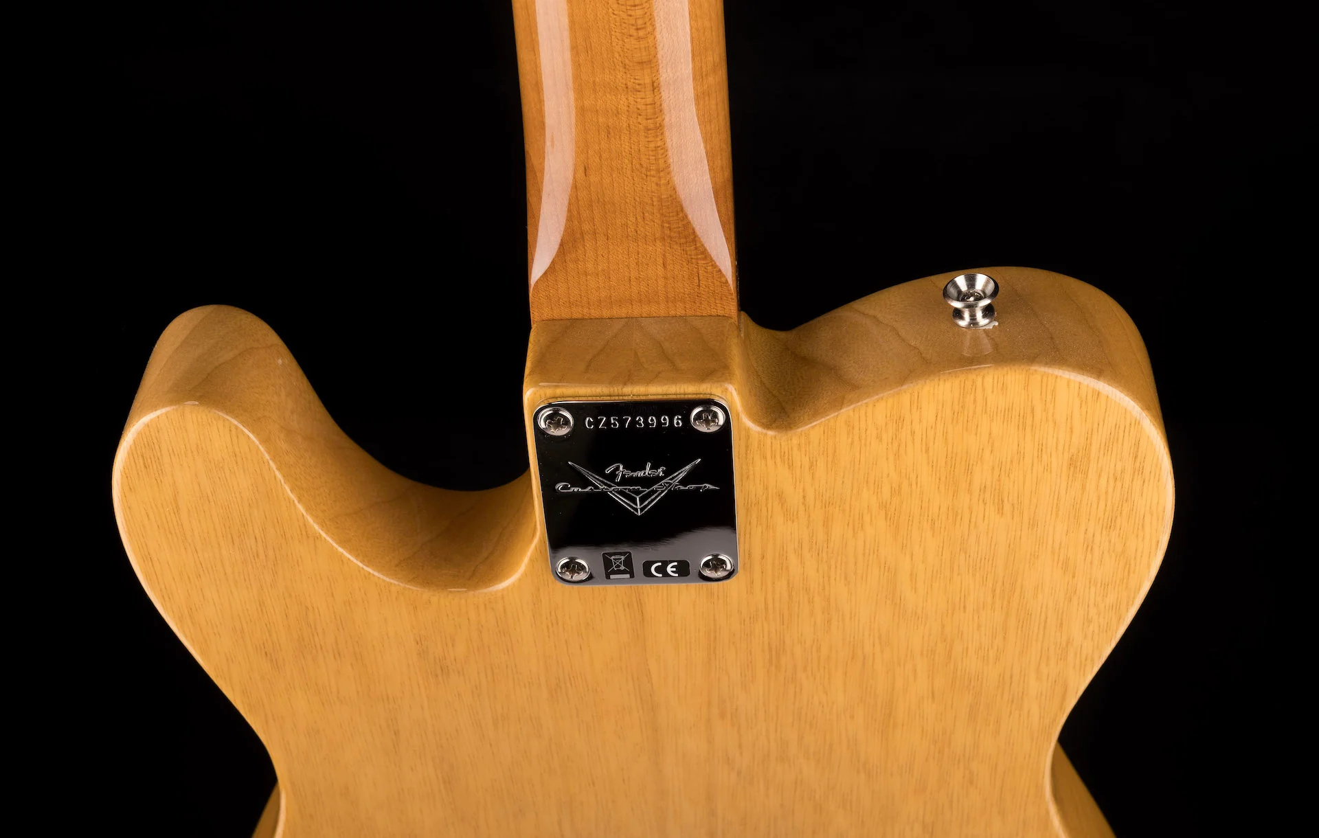 Fender Custom Shop Artisan Korina Telecaster Aged Natural With Case - Image 14