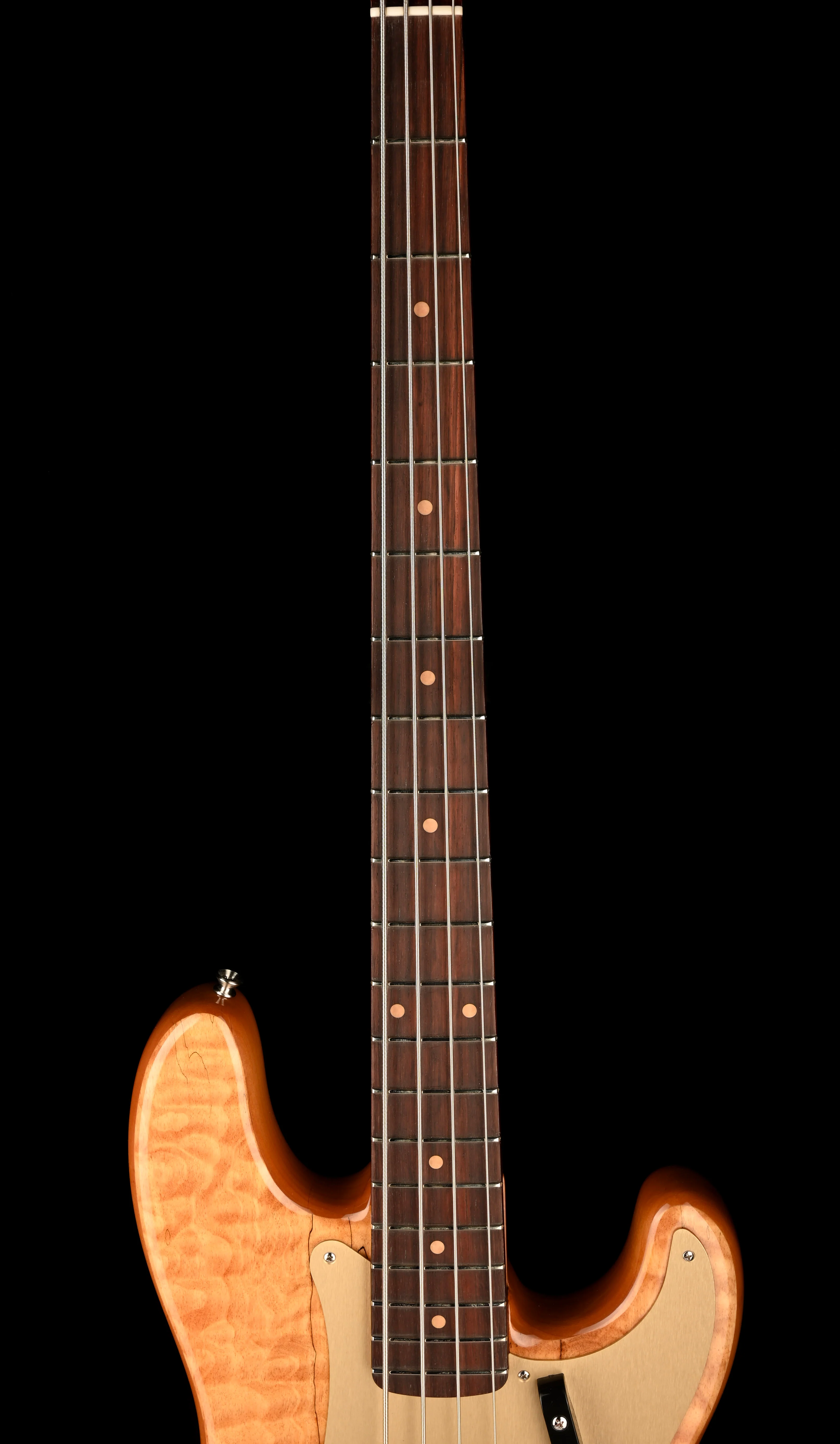Fender Custom Shop Artisan Spalted Maple Postmodern Precision Bass Natural - Image 10
