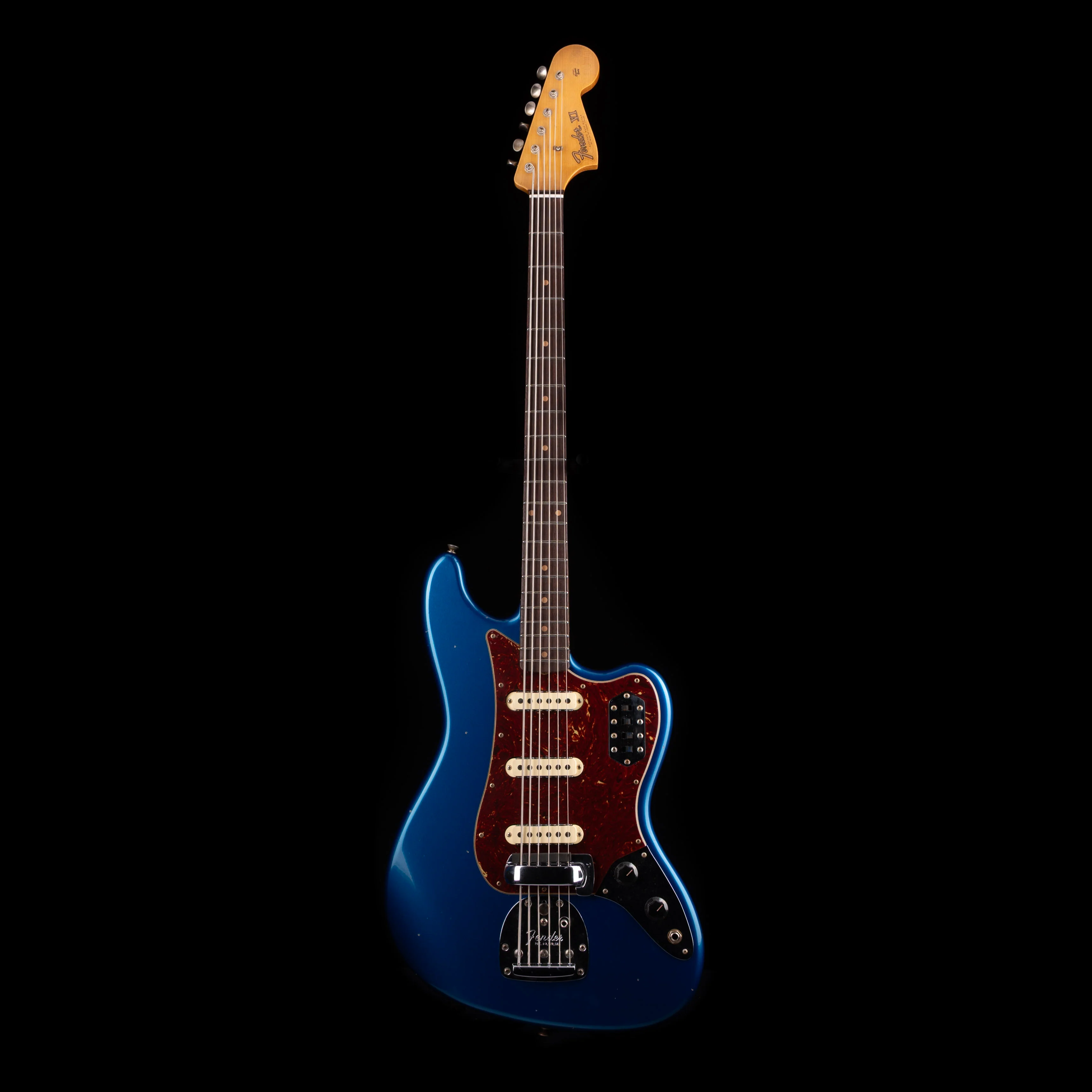 Fender Custom Shop 1960's Bass VI Journeyman Relic Aqua Marine Metallic - Image 2
