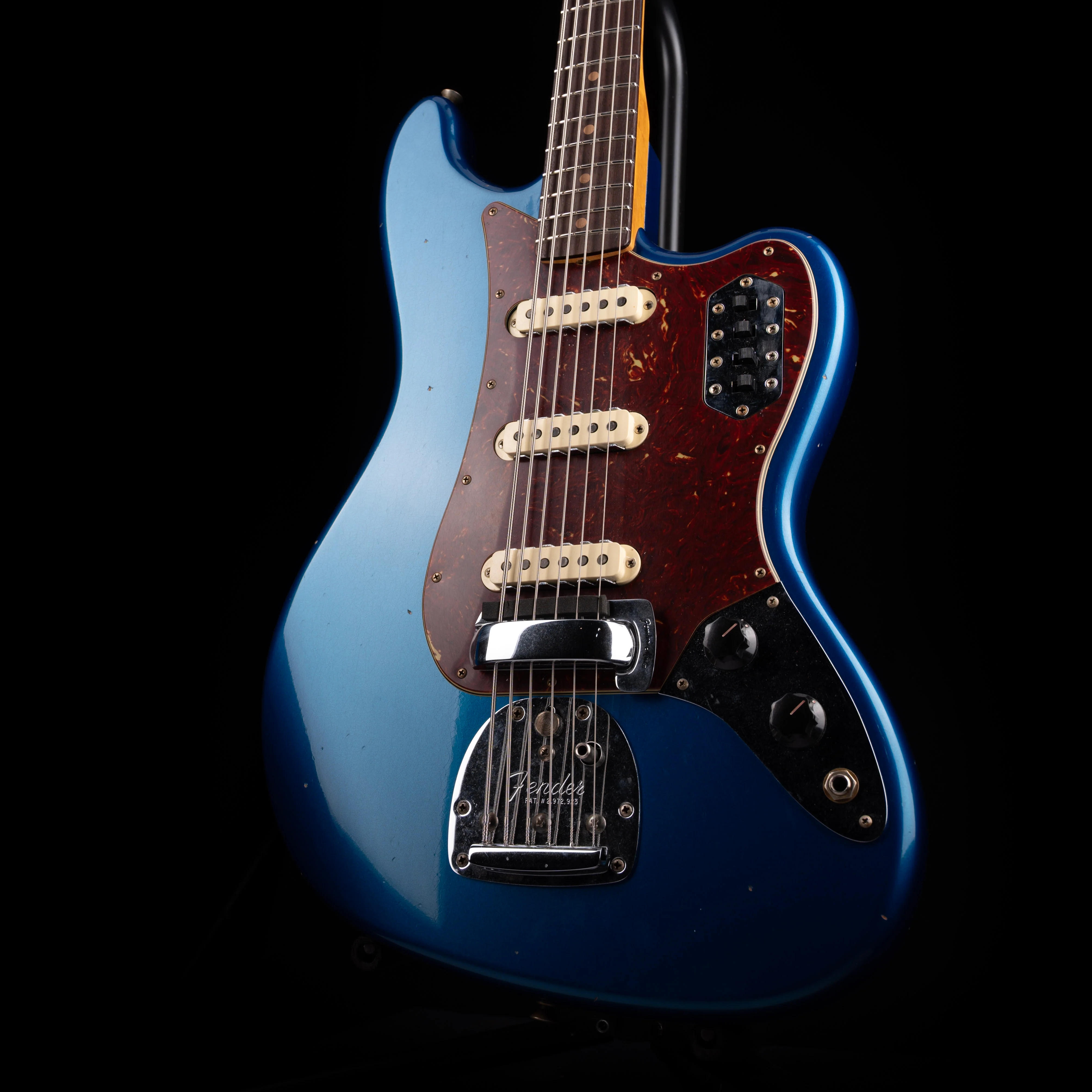 Fender Custom Shop 1960's Bass VI Journeyman Relic Aqua Marine Metallic - Image 5