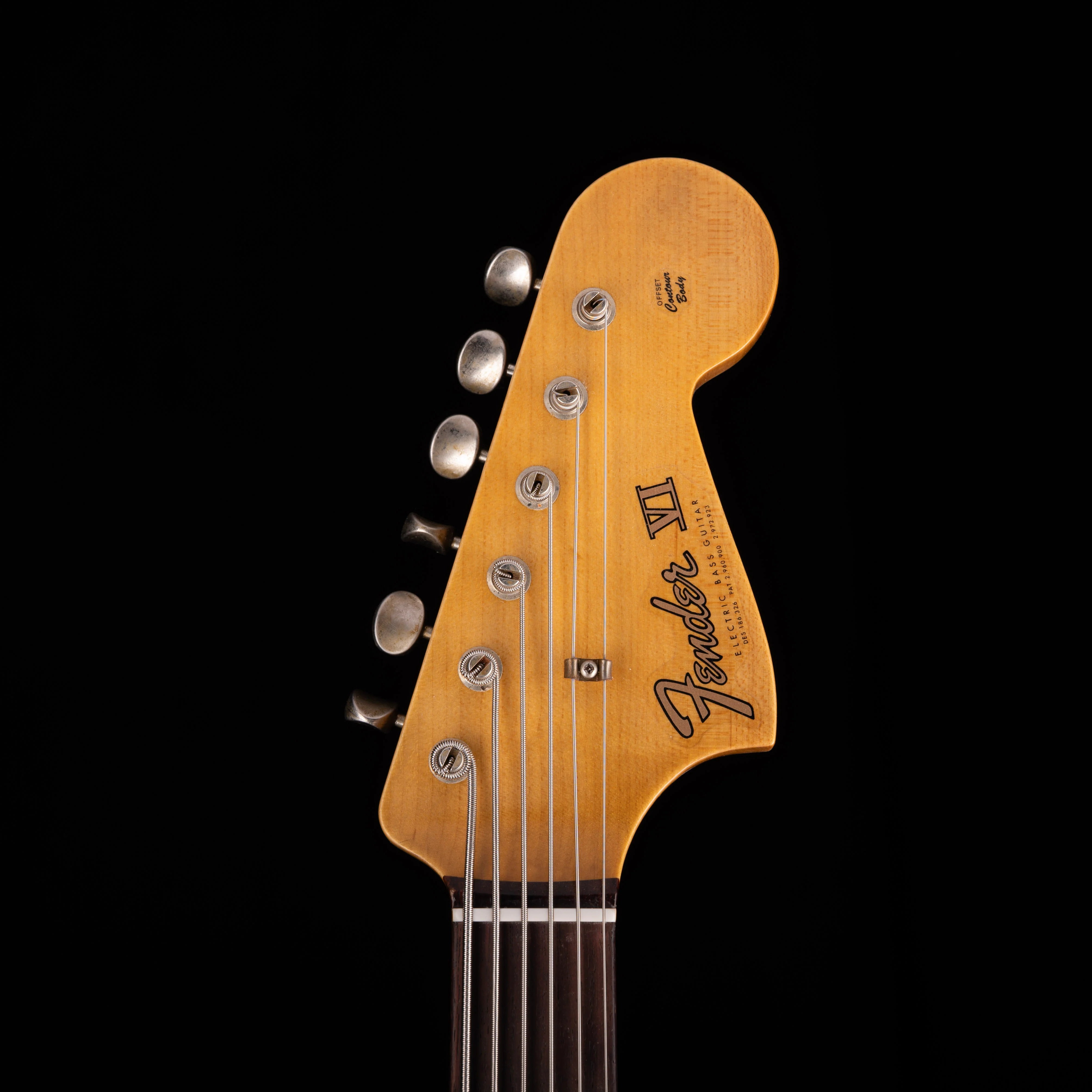 Fender Custom Shop 1960's Bass VI Journeyman Relic Aqua Marine Metallic - Image 6