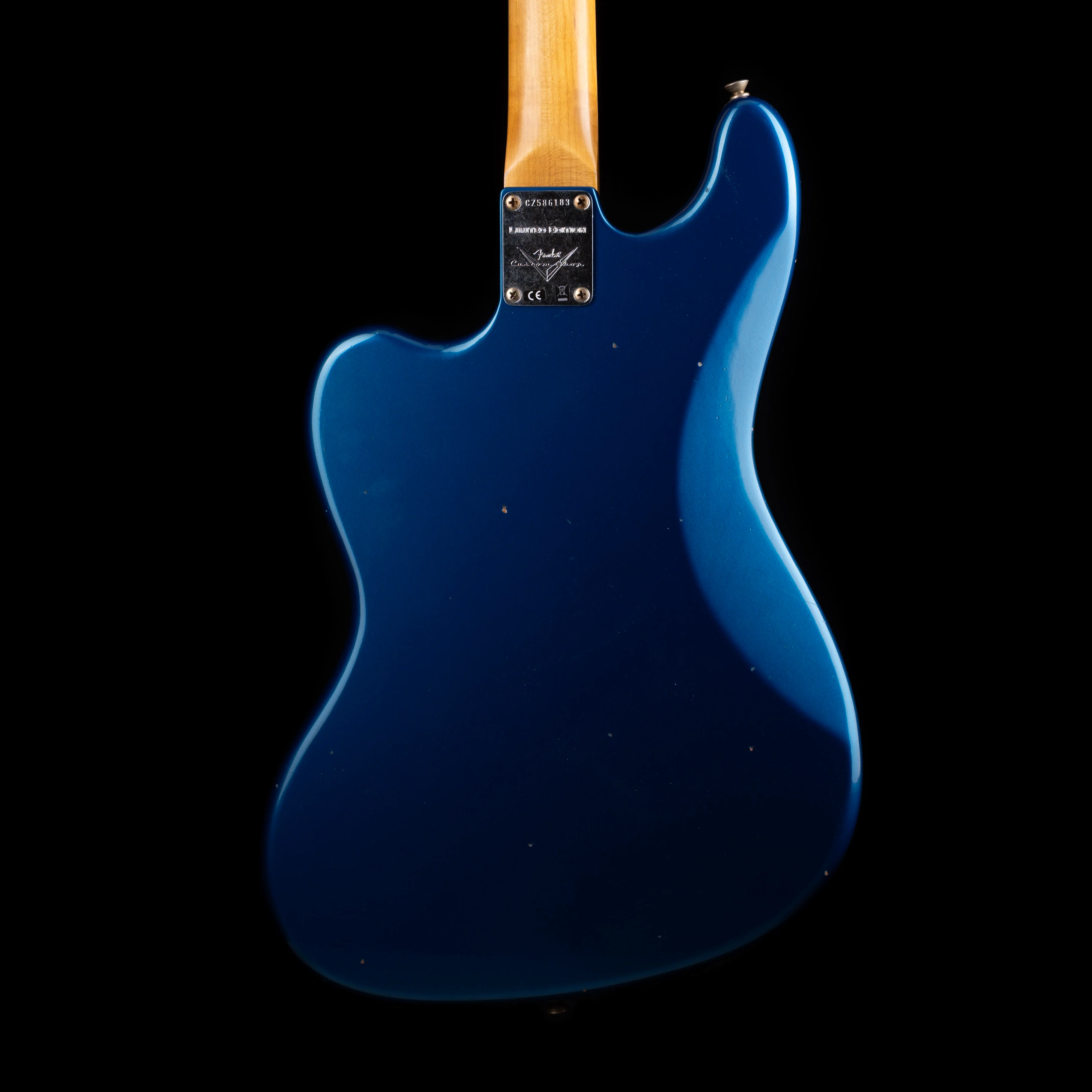 Fender Custom Shop 1960's Bass VI Journeyman Relic Aqua Marine Metallic - Image 9