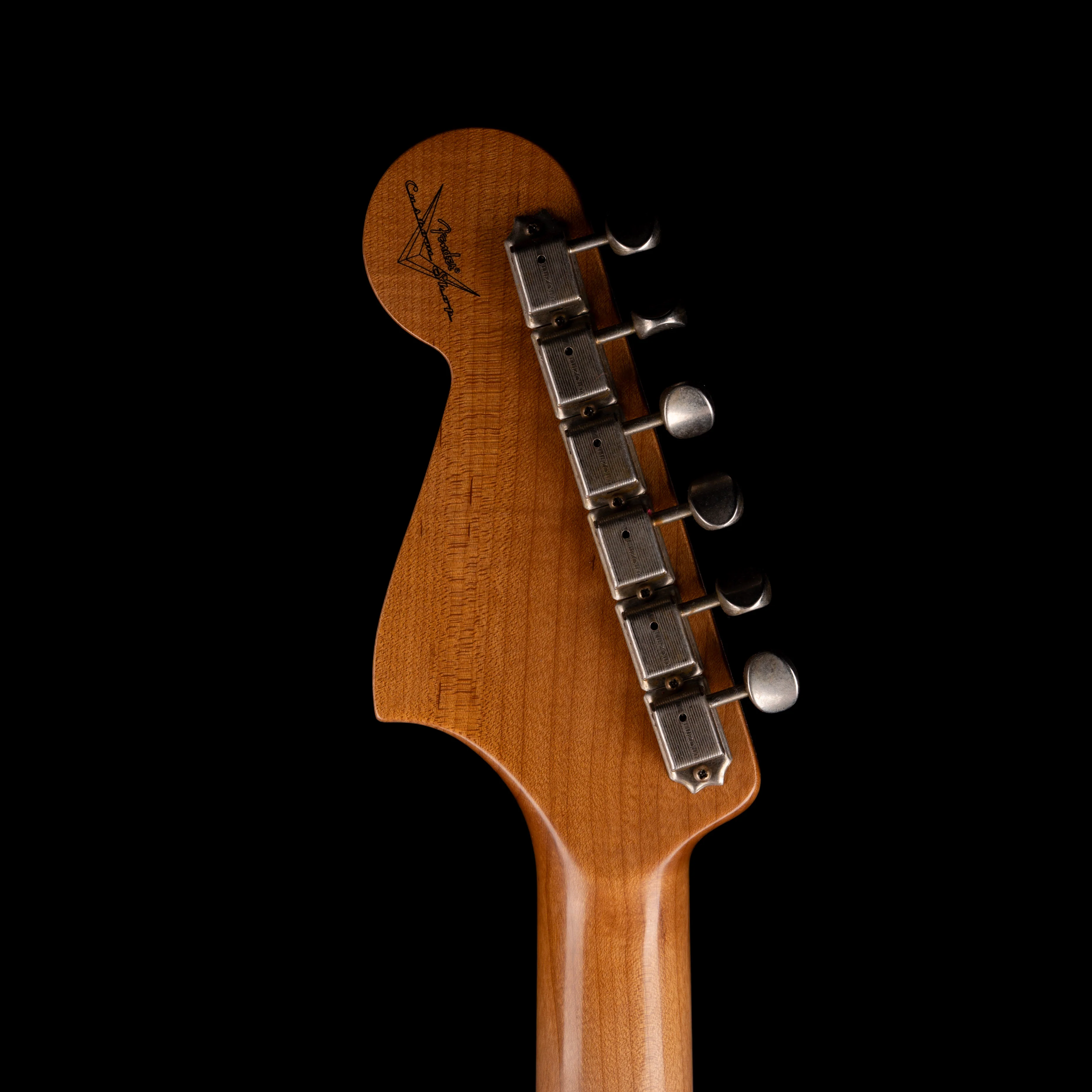 Fender Custom Shop  60's Bass VI Maple Journeyman Relic Target 3-Tone Sunburst - Image 15