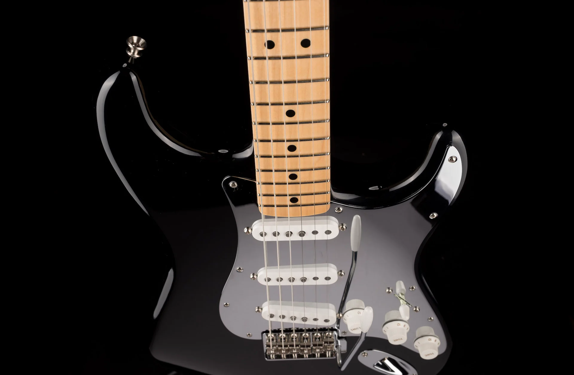 Fender Custom Shop Black Mirror Stratocaster NOS With Case - Image 3