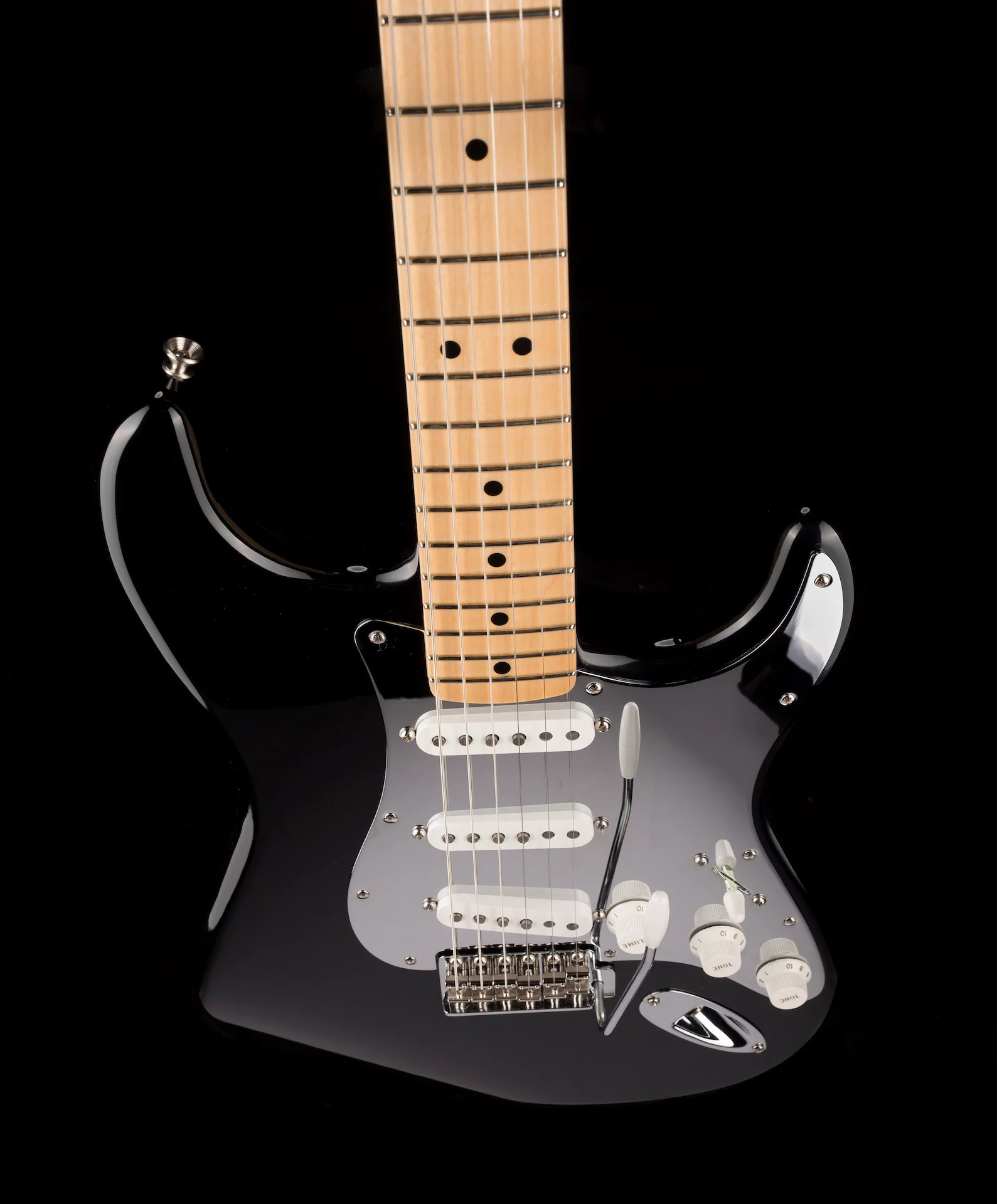 Fender Custom Shop Black Mirror Stratocaster NOS With Case - Image 4