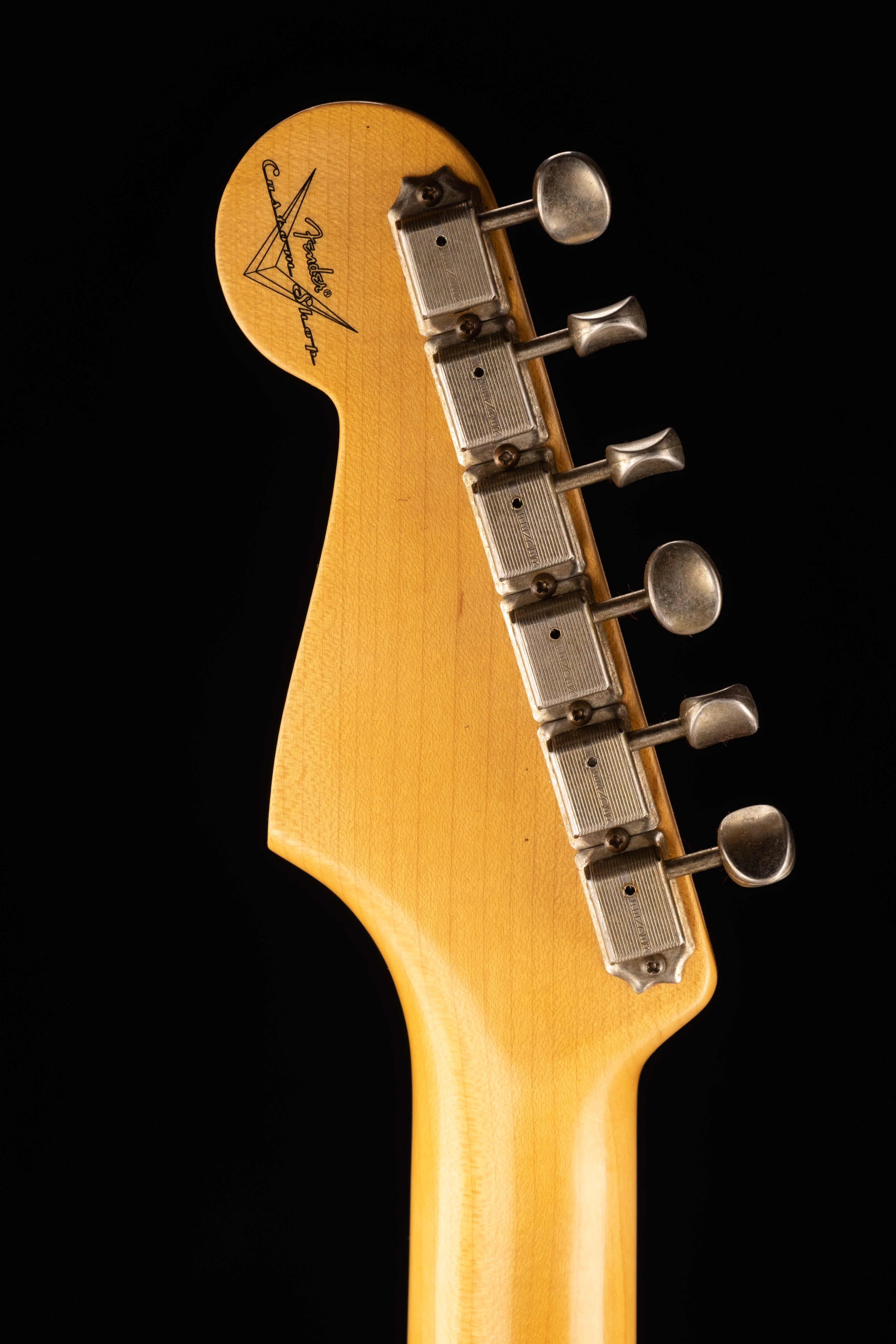 Fender Custom Shop Bonetone 1955 Stratocaster Journeyman Relic 2-Tone Sunburst - Image 15