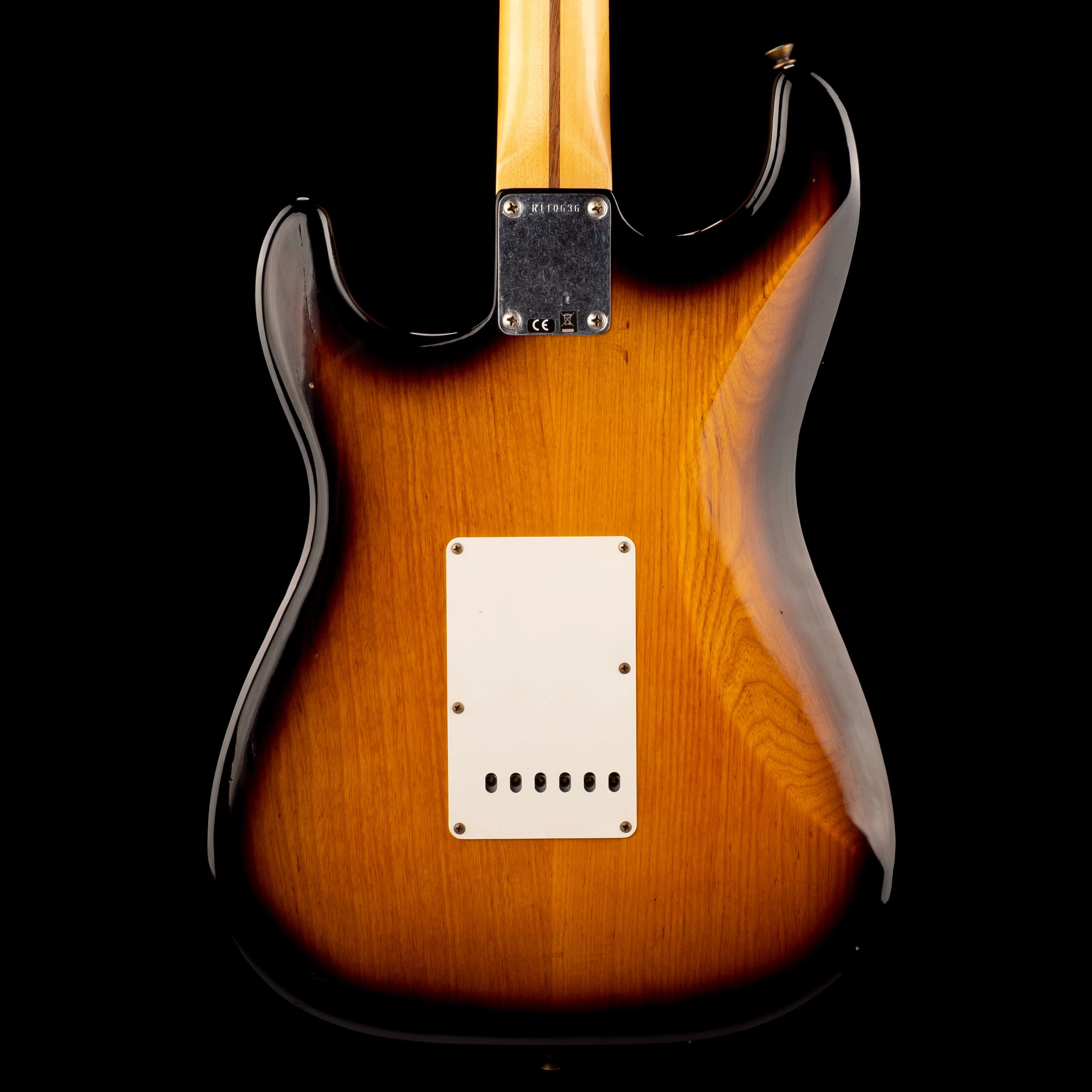 Fender Custom Shop Bonetone 1955 Stratocaster Journeyman Relic 2-Tone Sunburst - Image 9