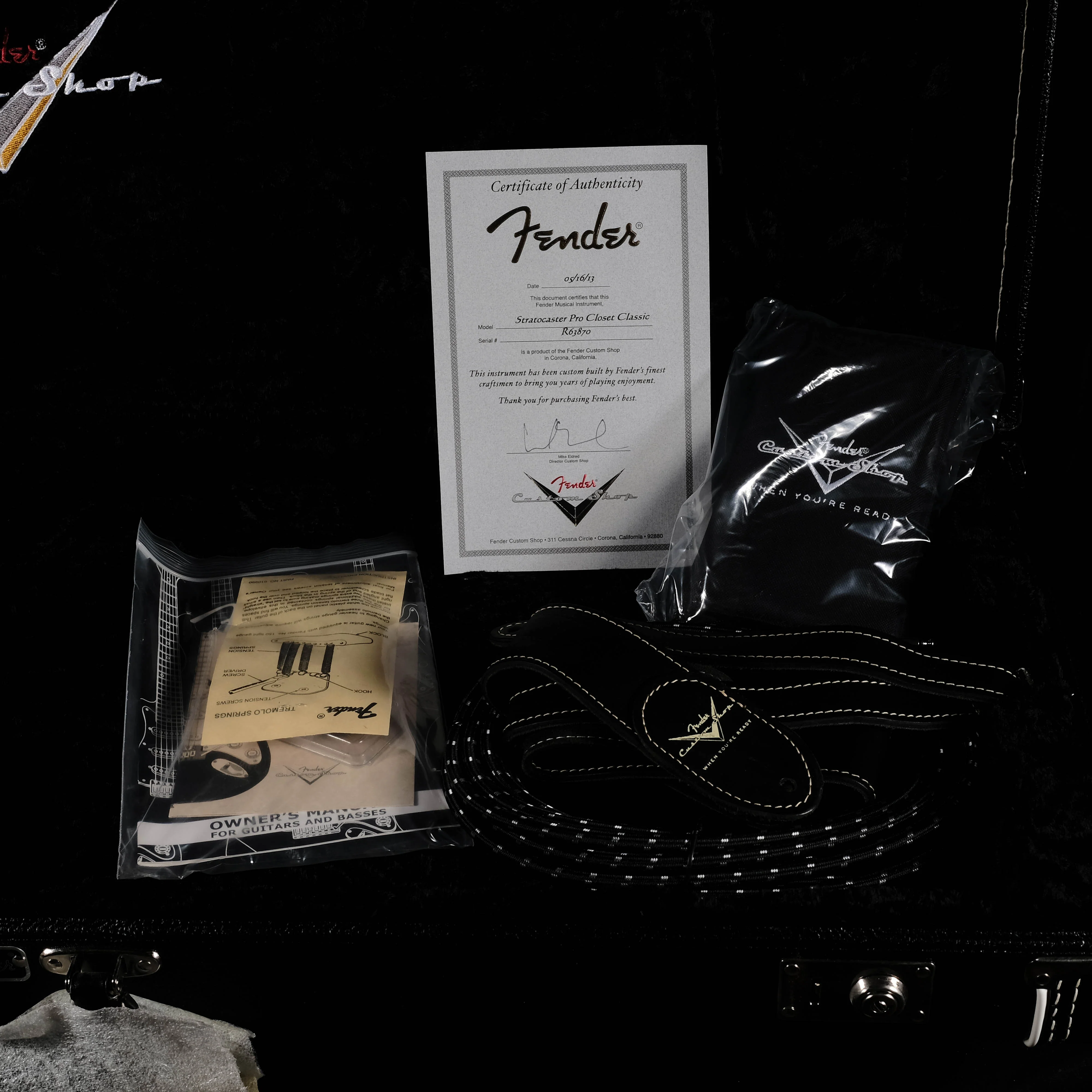 Fender Custom Shop Closet Classic Stratocaster Pro Aged Lake Placid Blue With Case - Image 16