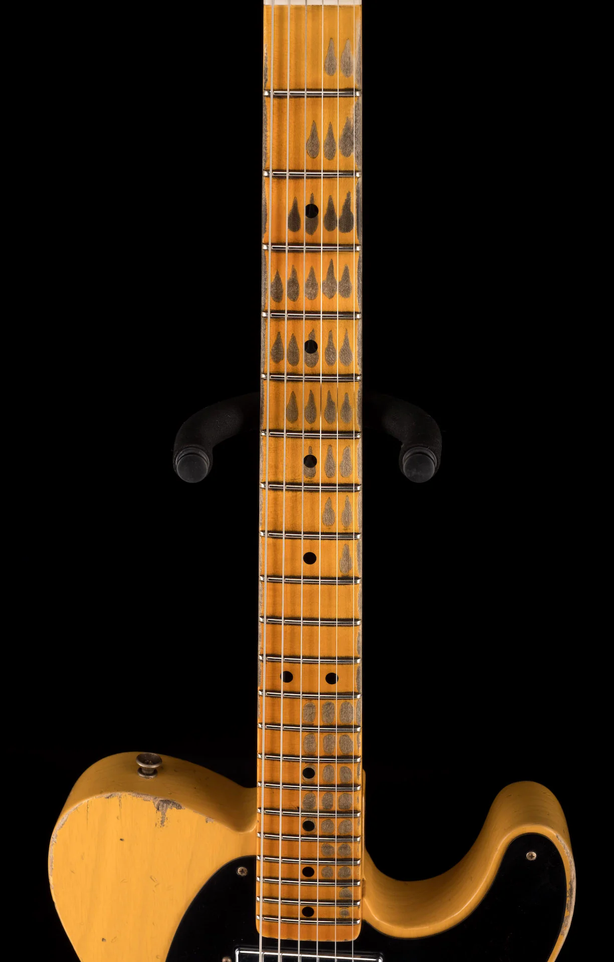 Fender Custom Shop Cunife Blackguard Telecaster W/ Bigsby Heavy Relic Aged Butterscotch Blonde - Image 12