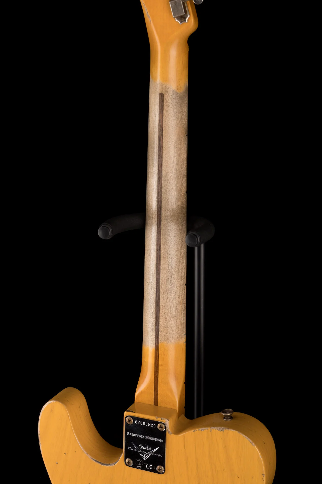 Fender Custom Shop Cunife Blackguard Telecaster W/ Bigsby Heavy Relic Aged Butterscotch Blonde - Image 17