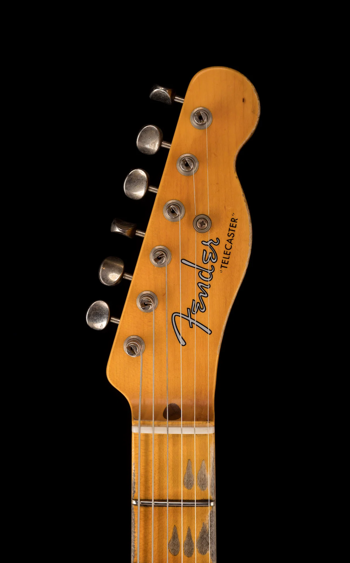 Fender Custom Shop Cunife Blackguard Telecaster W/ Bigsby Heavy Relic Aged Butterscotch Blonde - Image 18