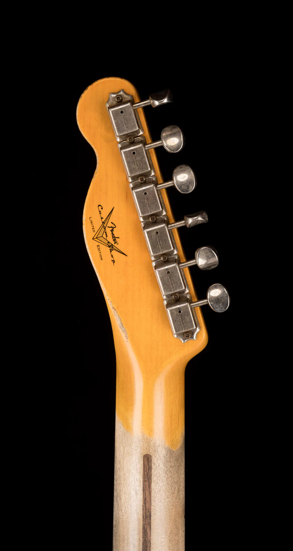 Fender Custom Shop Cunife Blackguard Telecaster W/ Bigsby Heavy Relic Aged Butterscotch Blonde - Image 19