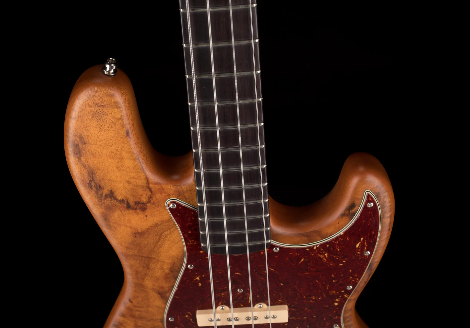 Fender Custom Shop Custom Classic Exotic Jazz Bass NOS Aged Natural - Image 3