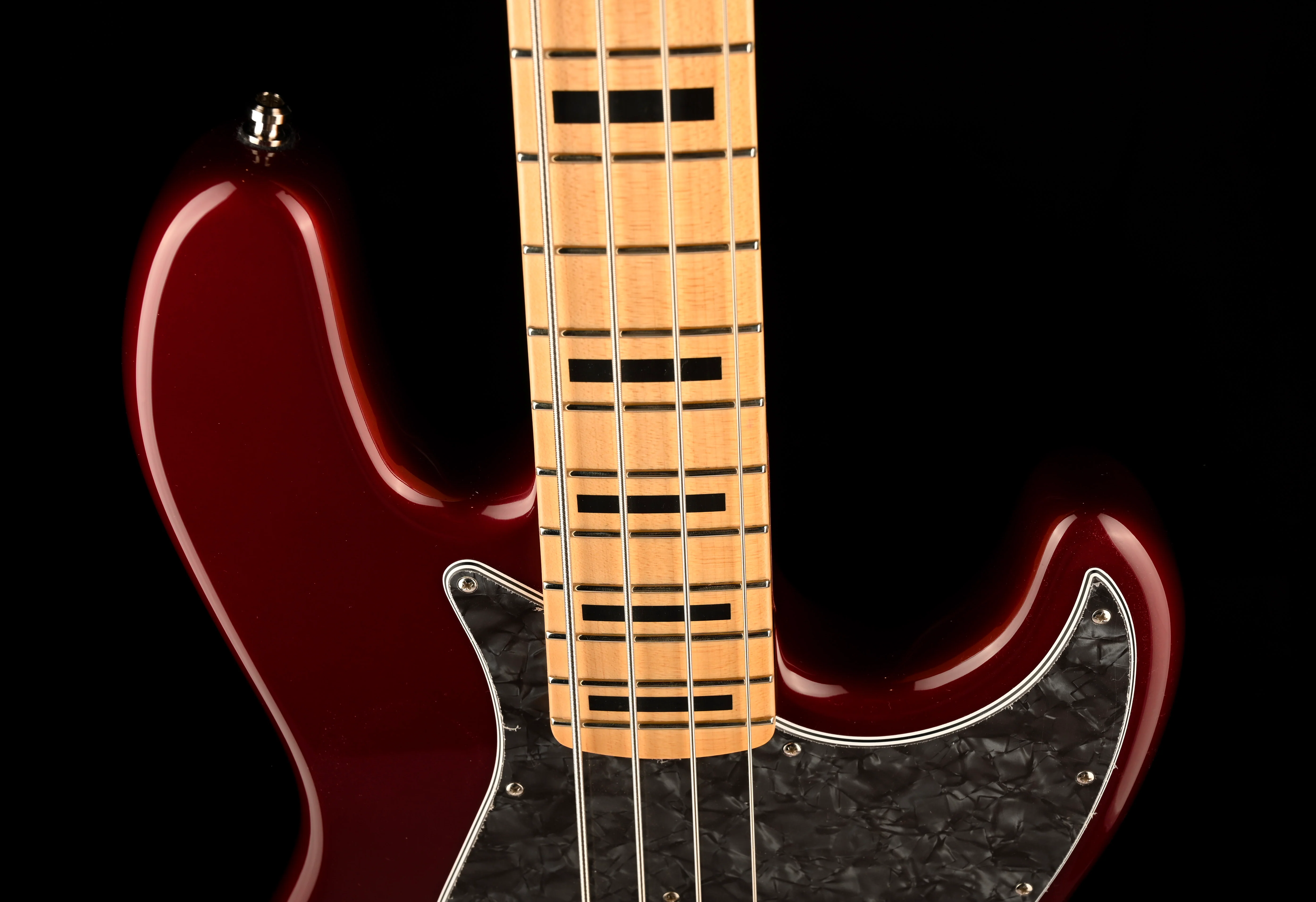 Fender Custom Shop Custom Classic Jazz Bass PJ NOS Midnight Wine - Image 3