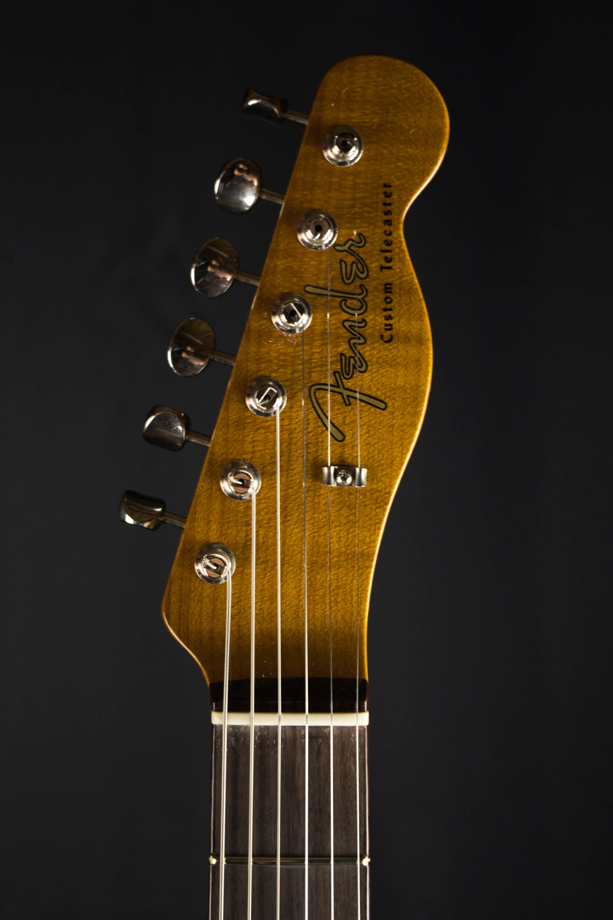 Fender Custom Shop Exclusive NOS 1960 Telecaster Custom Burl Redwood Electric Guitar With Case - Image 6