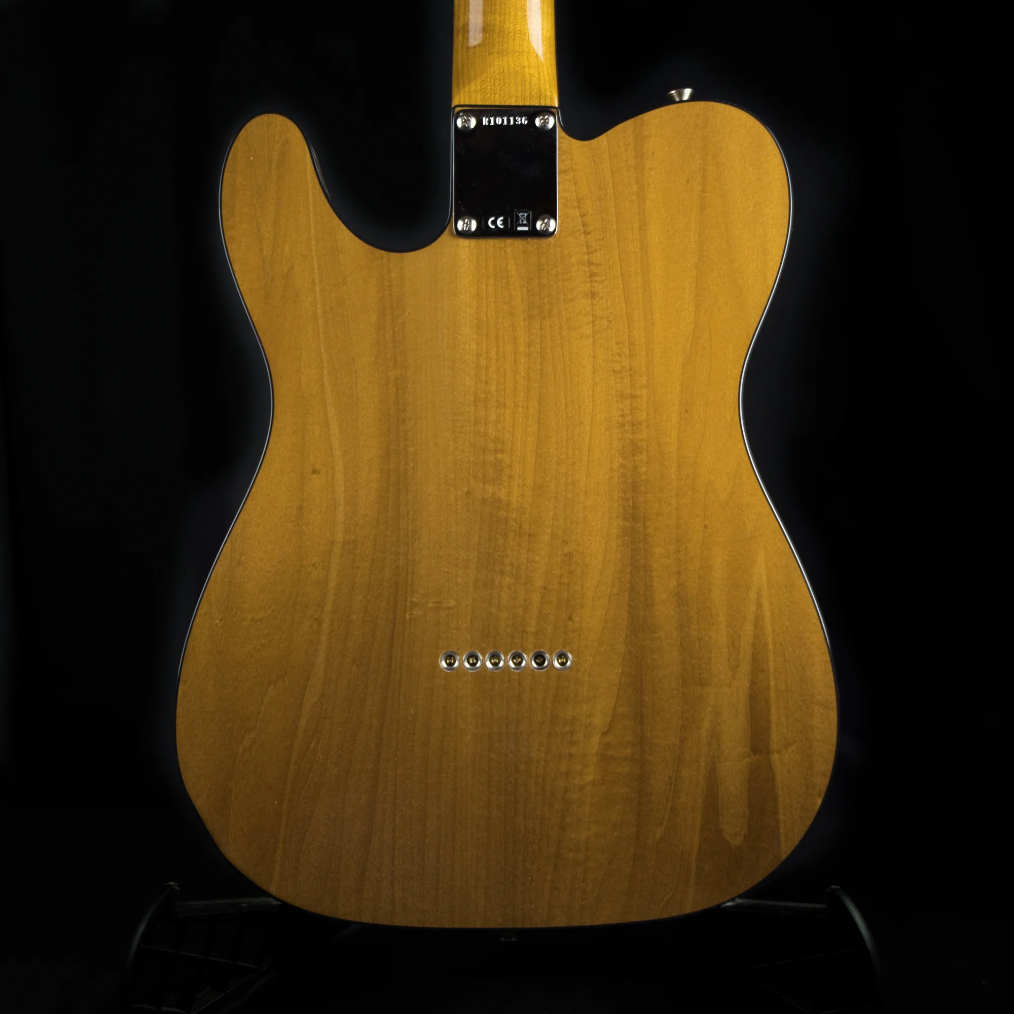 Fender Custom Shop Exclusive NOS 1960 Telecaster Custom Burl Redwood Electric Guitar With Case - Image 8