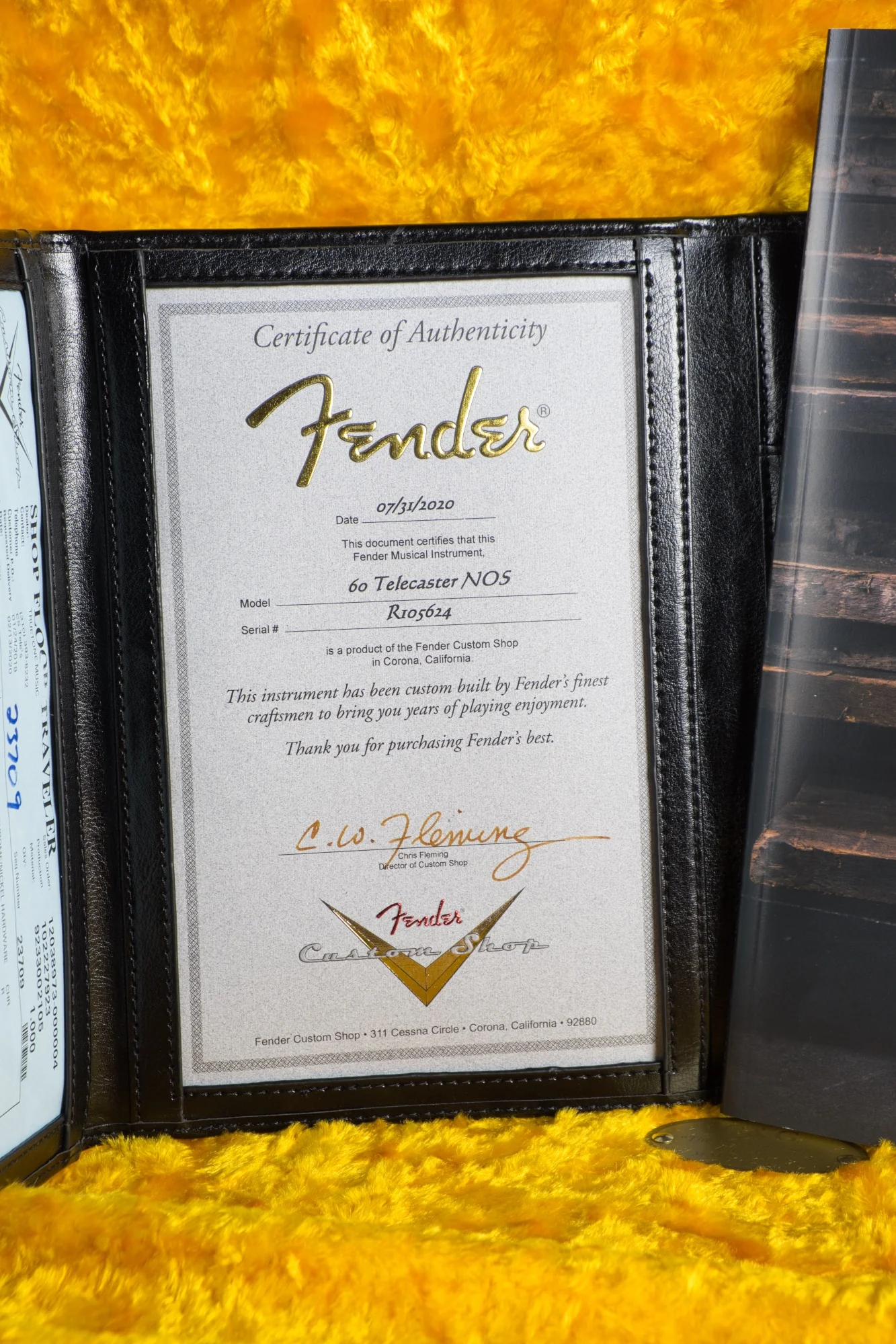 Fender Custom Shop Exclusive NOS 1960 Telecaster Custom Cocobolo Top - Image 11