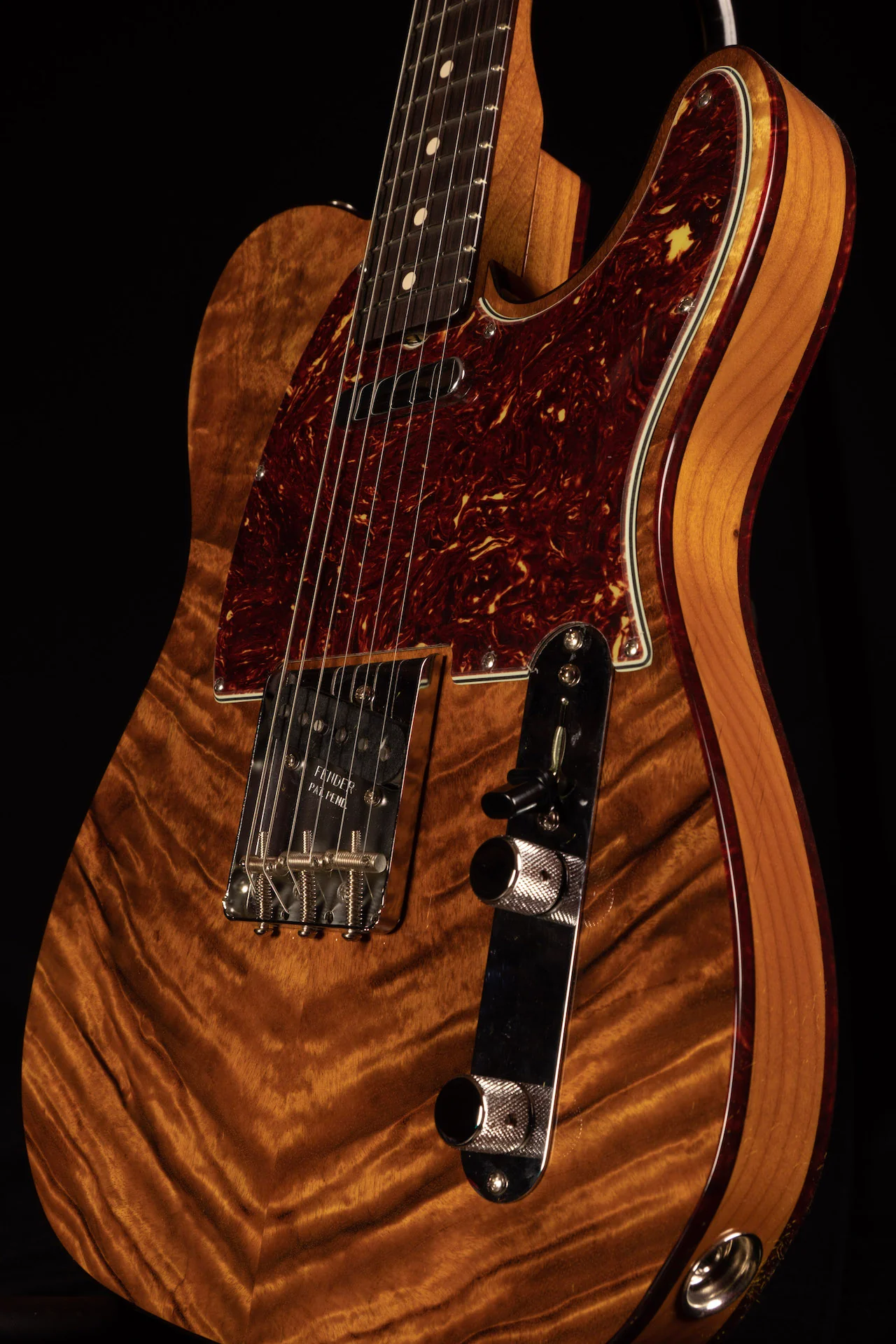 Fender Custom Shop Exclusive NOS 1960 Telecaster Custom Flame Koa Electric Guitar - Image 3