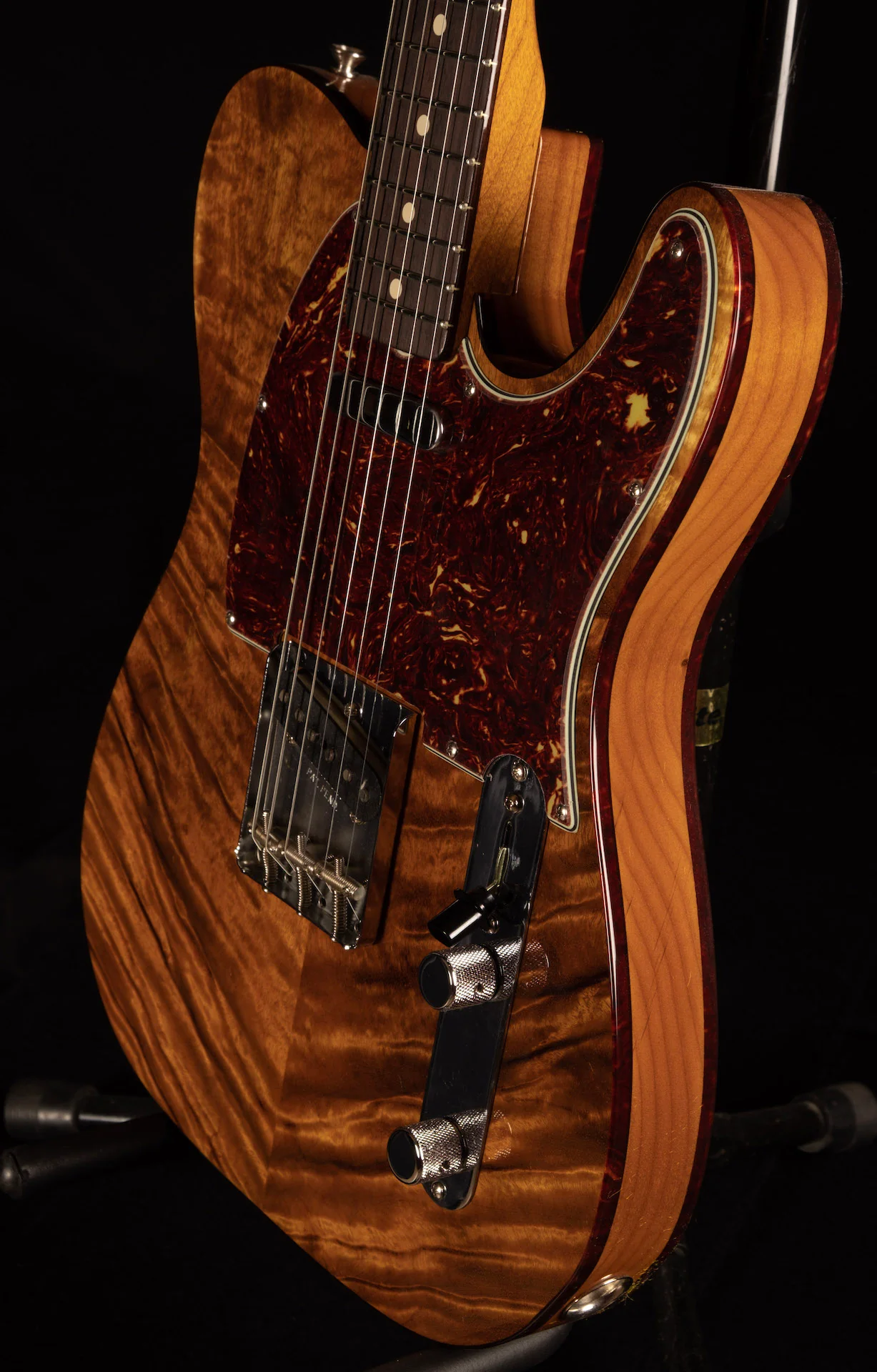 Fender Custom Shop Exclusive NOS 1960 Telecaster Custom Flame Koa Electric Guitar - Image 5