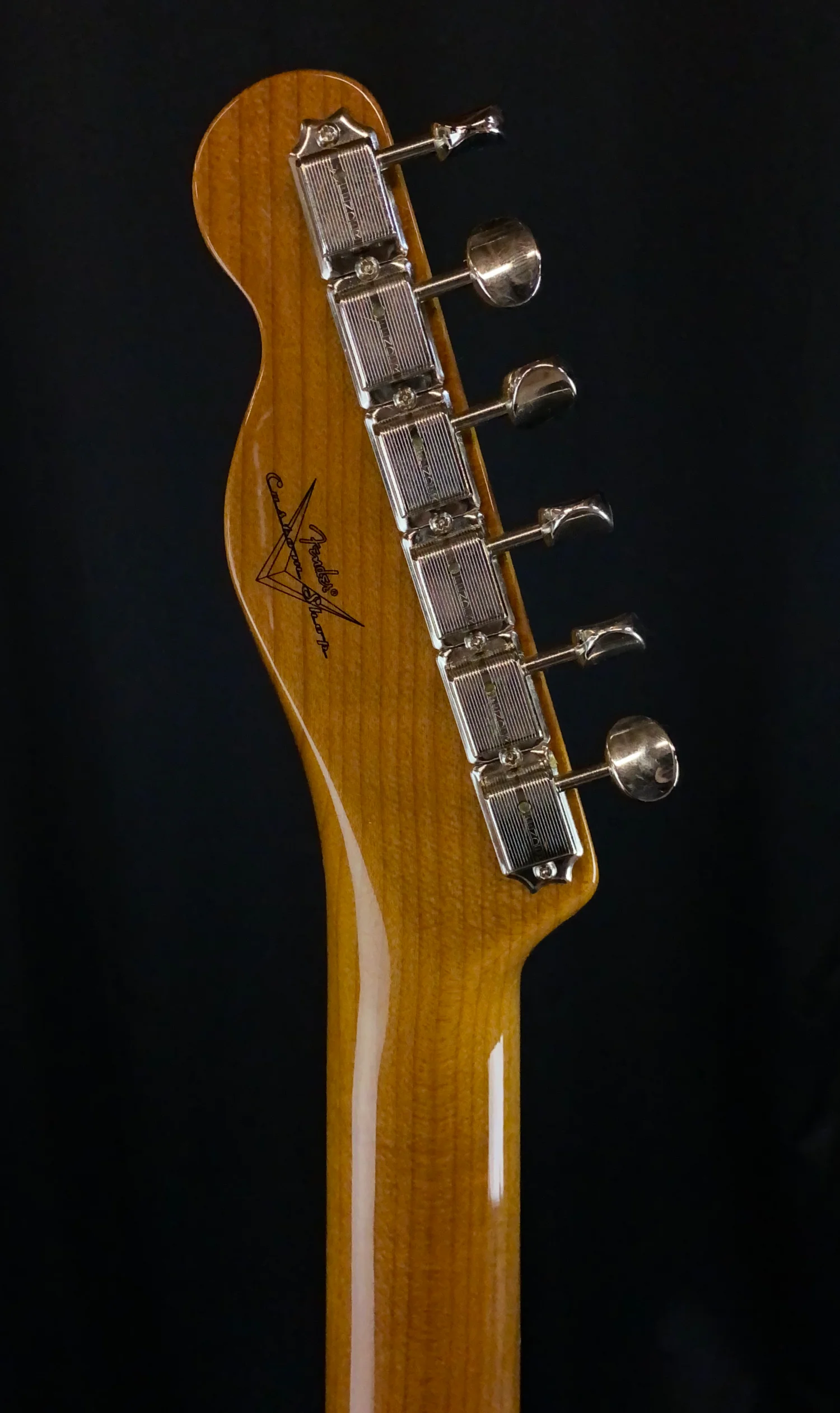 Fender Custom Shop Exclusive NOS 1960 Telecaster Custom Flame Mahogany Electric Guitar With Case - Image 10