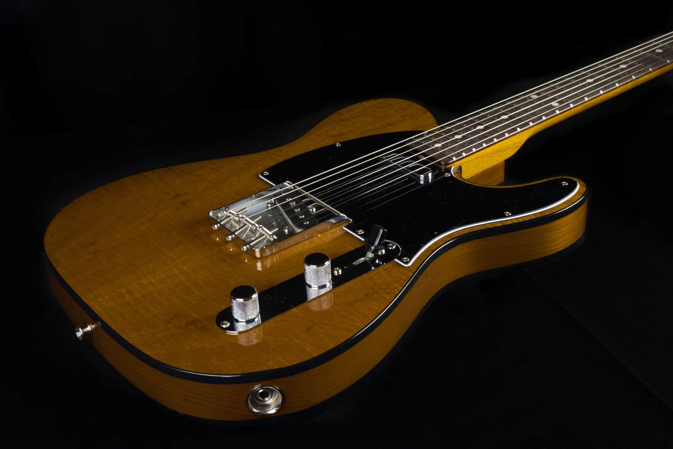 Fender Custom Shop Exclusive NOS 1960 Telecaster Custom Flame Mahogany Electric Guitar With Case - Image 4
