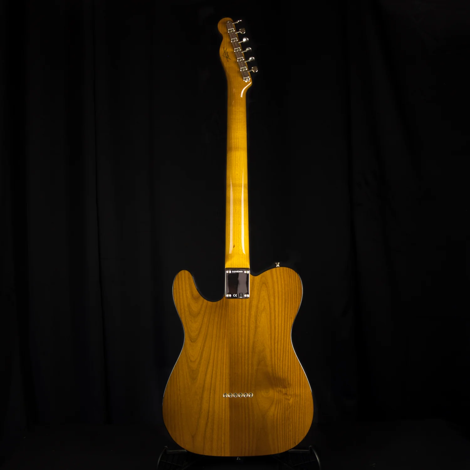 Fender Custom Shop Exclusive NOS 1960 Telecaster Custom Flame Mahogany Electric Guitar With Case - Image 7