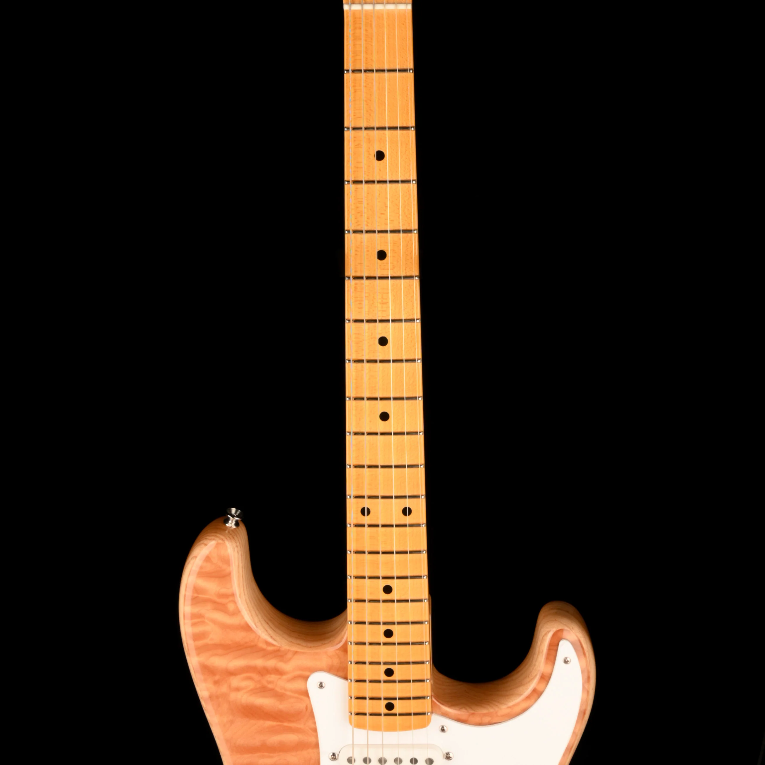 Fender Custom Shop Exotic 1954 Stratocaster Quilt Maple NOS Natural With Case - Image 8