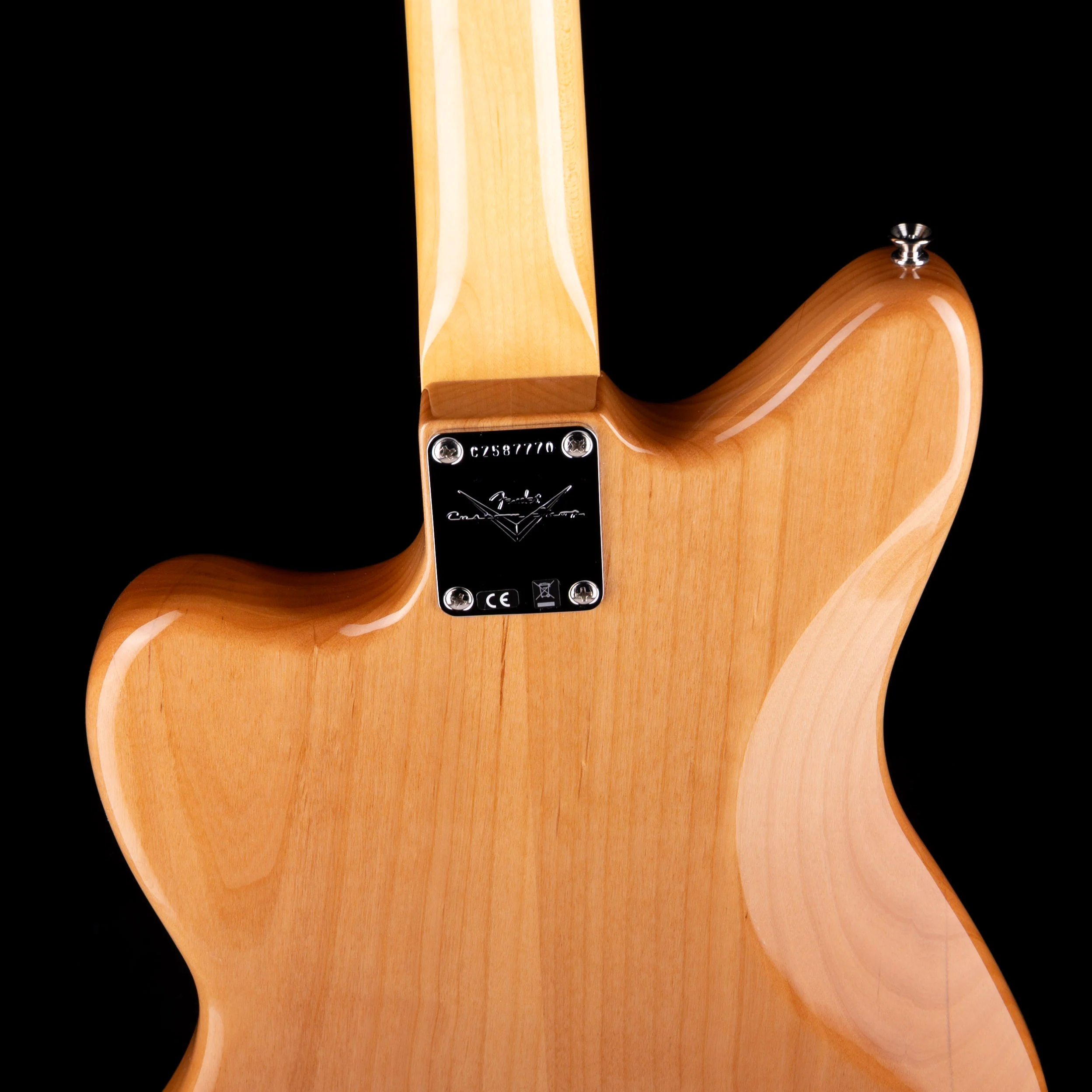 Fender Custom Shop Exotic 1959 Jazzmaster Figured Myrtle NOS Natural With Case - Image 10