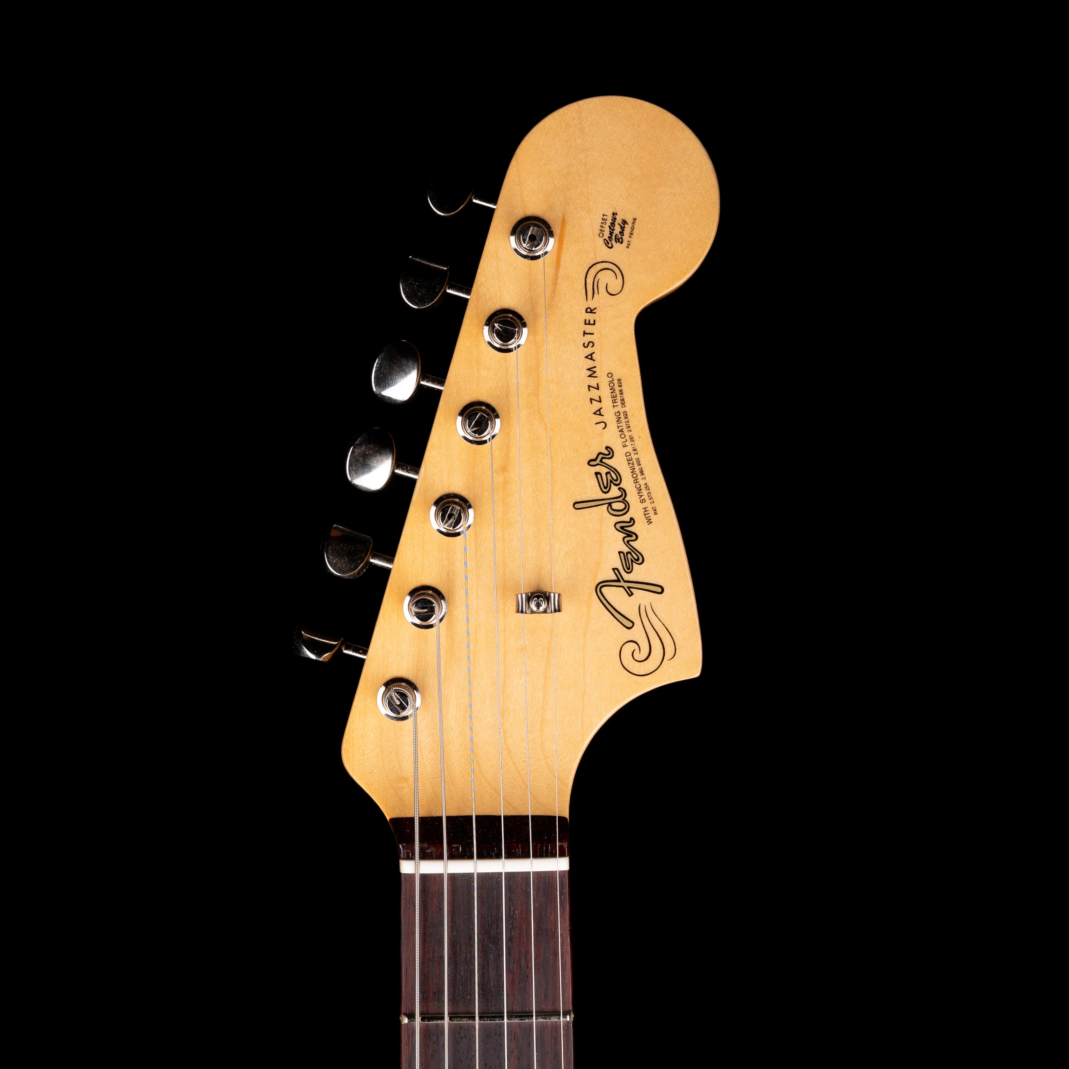 Fender Custom Shop Exotic 1959 Jazzmaster Figured Myrtle NOS Natural With Case - Image 12