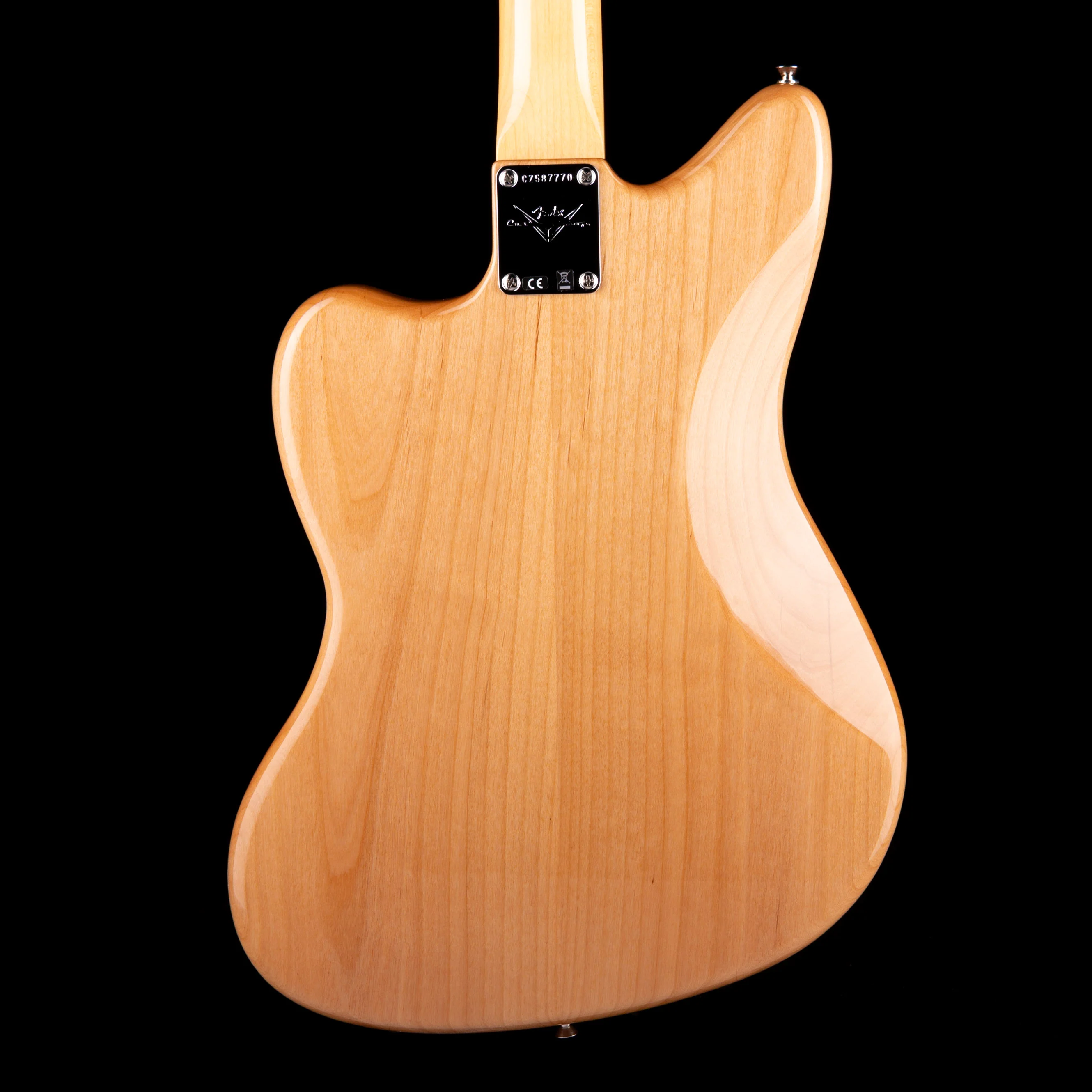 Fender Custom Shop Exotic 1959 Jazzmaster Figured Myrtle NOS Natural With Case - Image 8