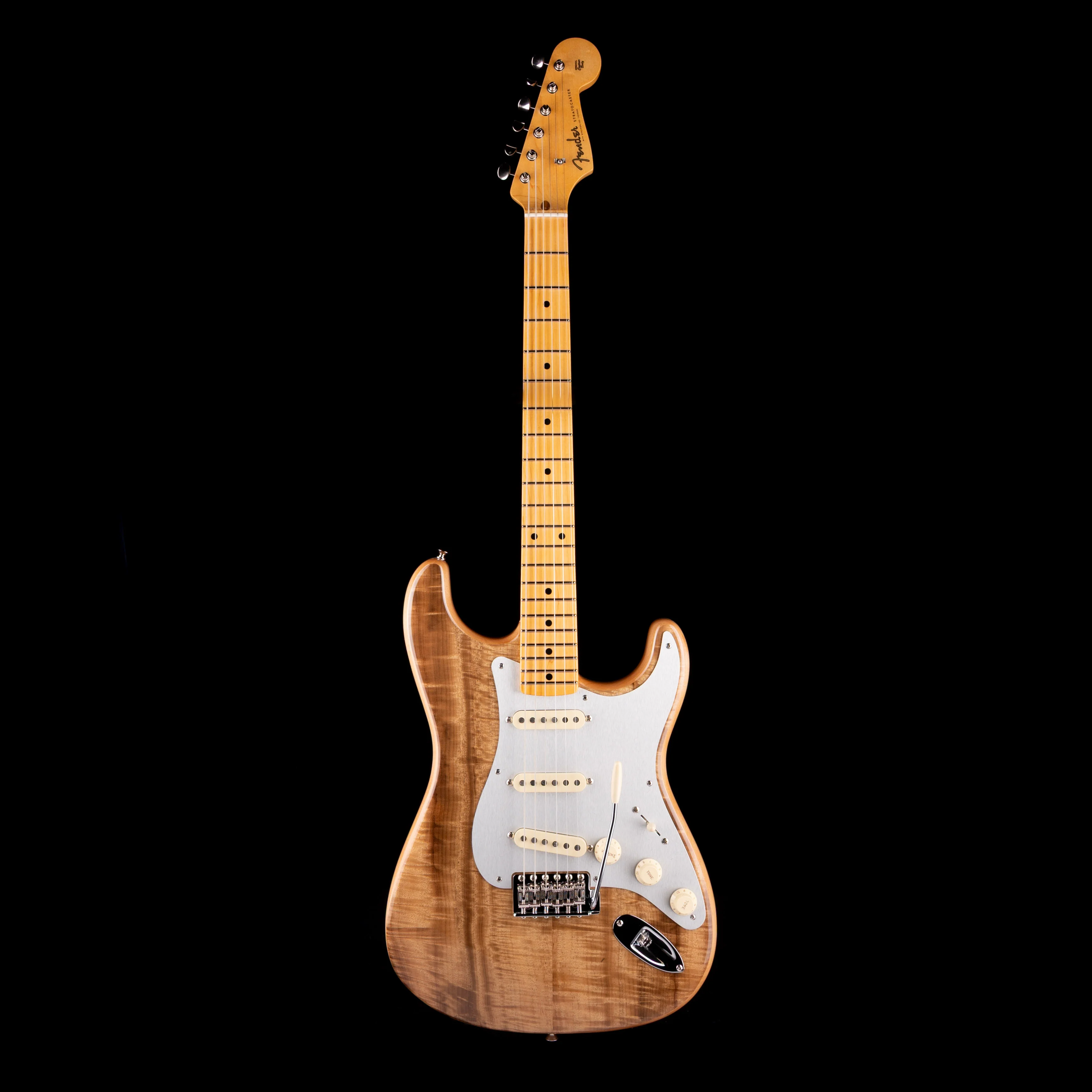 Fender Custom Shop Exotic 1959 Stratocaster Figured Myrtle NOS Natural With Case - Image 2