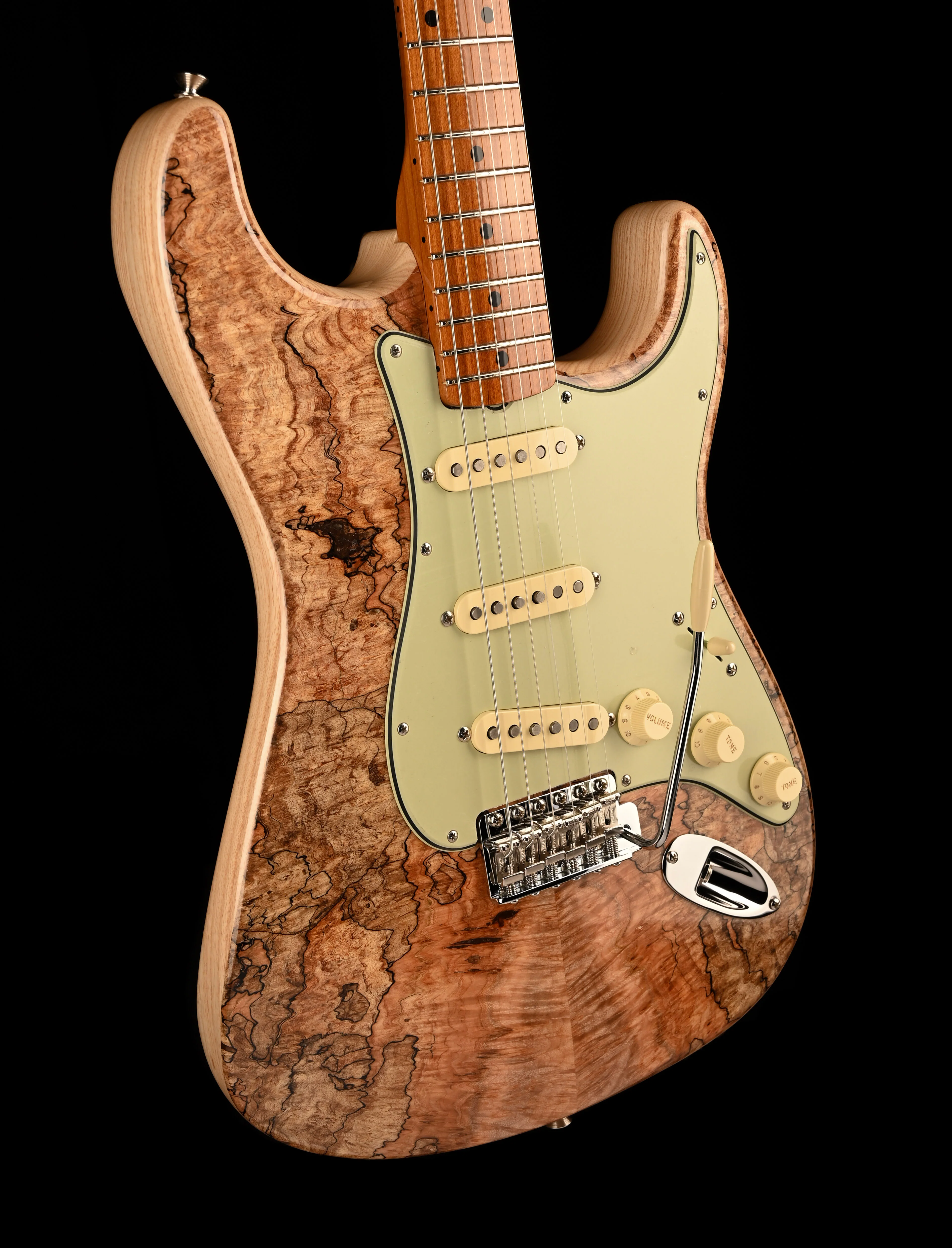 Fender Custom Shop Exotic 1959 Stratocaster Spalted Maple NOS Natural - Image 10