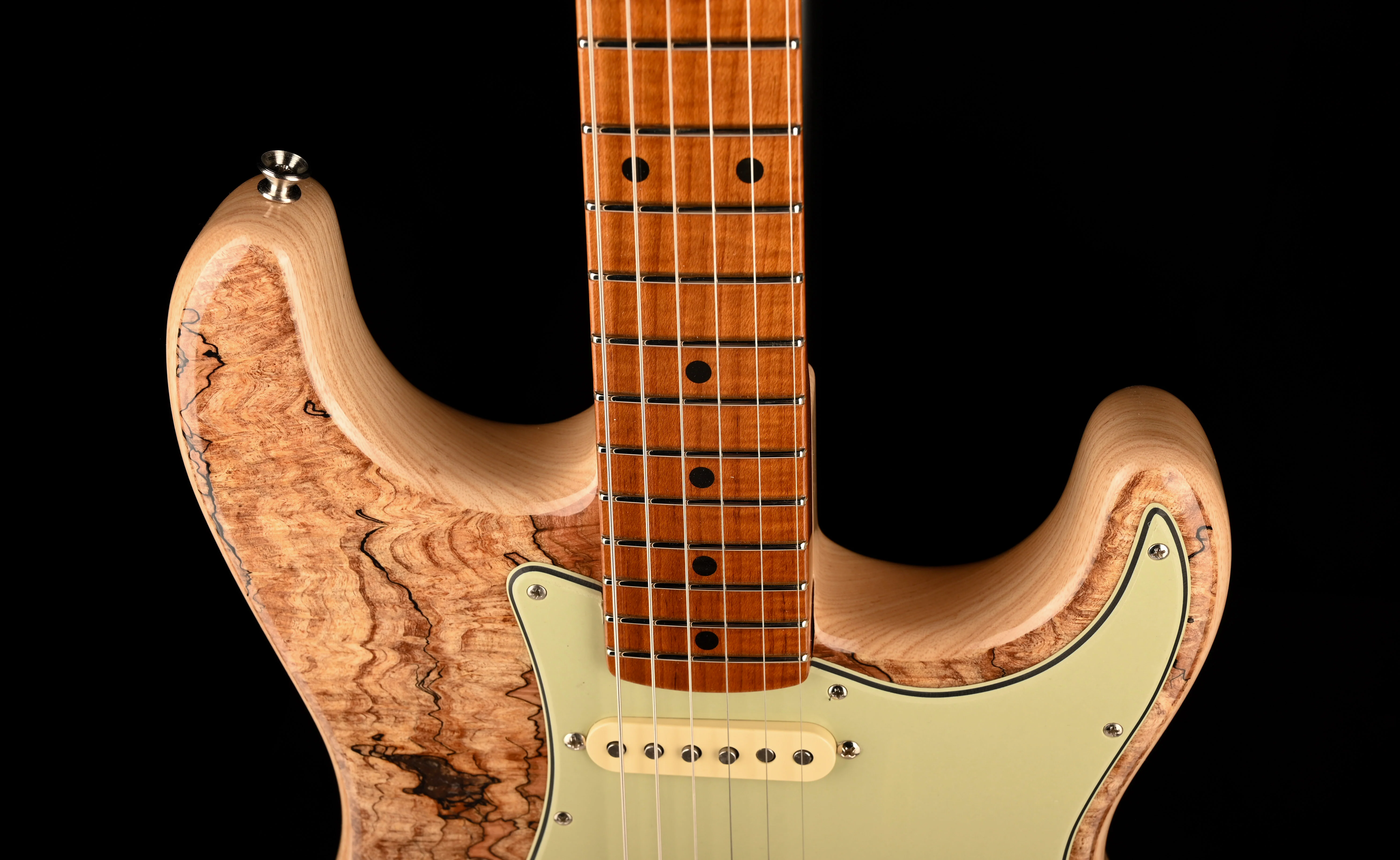 Fender Custom Shop Exotic 1959 Stratocaster Spalted Maple NOS Natural - Image 3