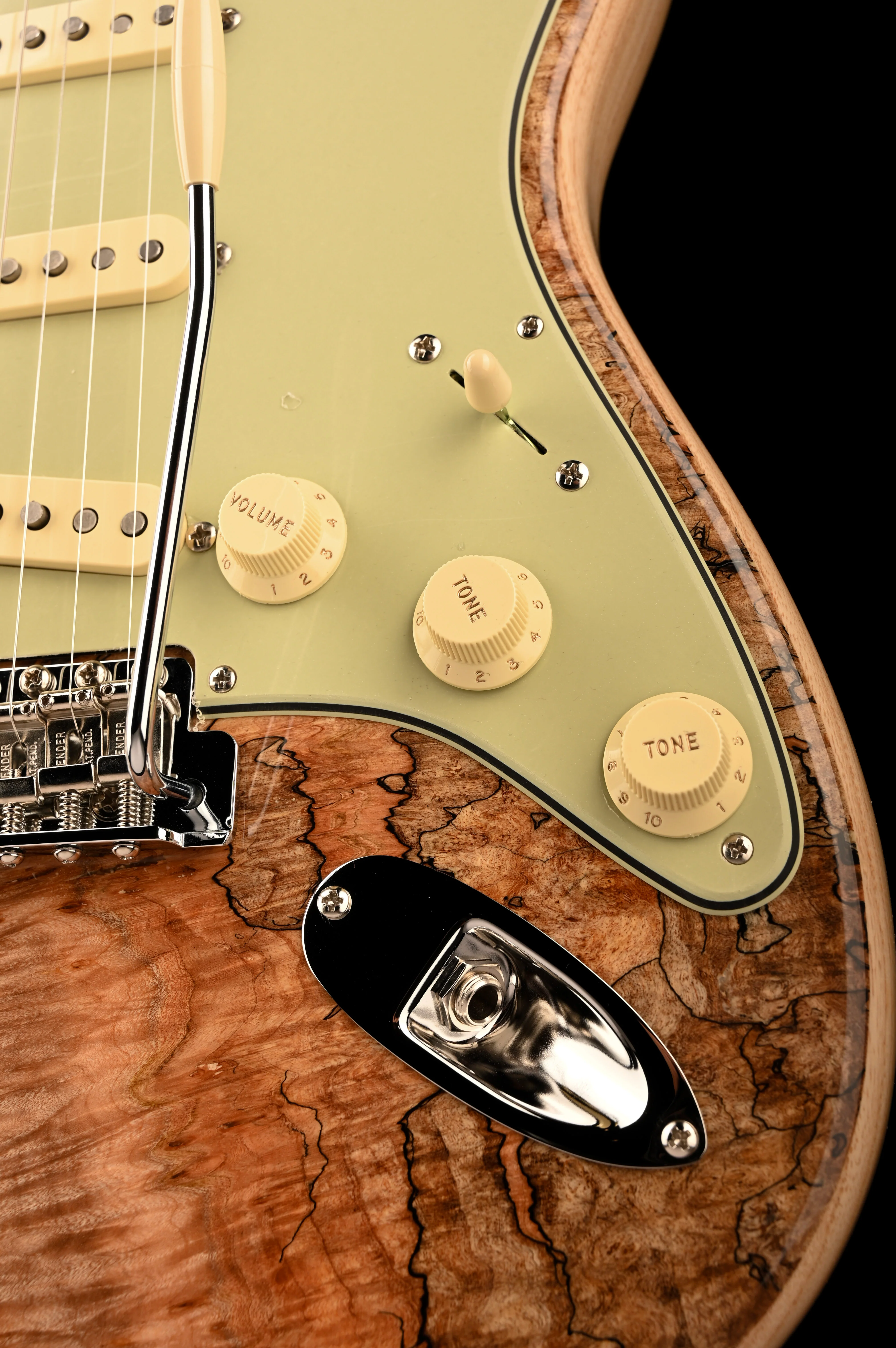 Fender Custom Shop Exotic 1959 Stratocaster Spalted Maple NOS Natural - Image 8