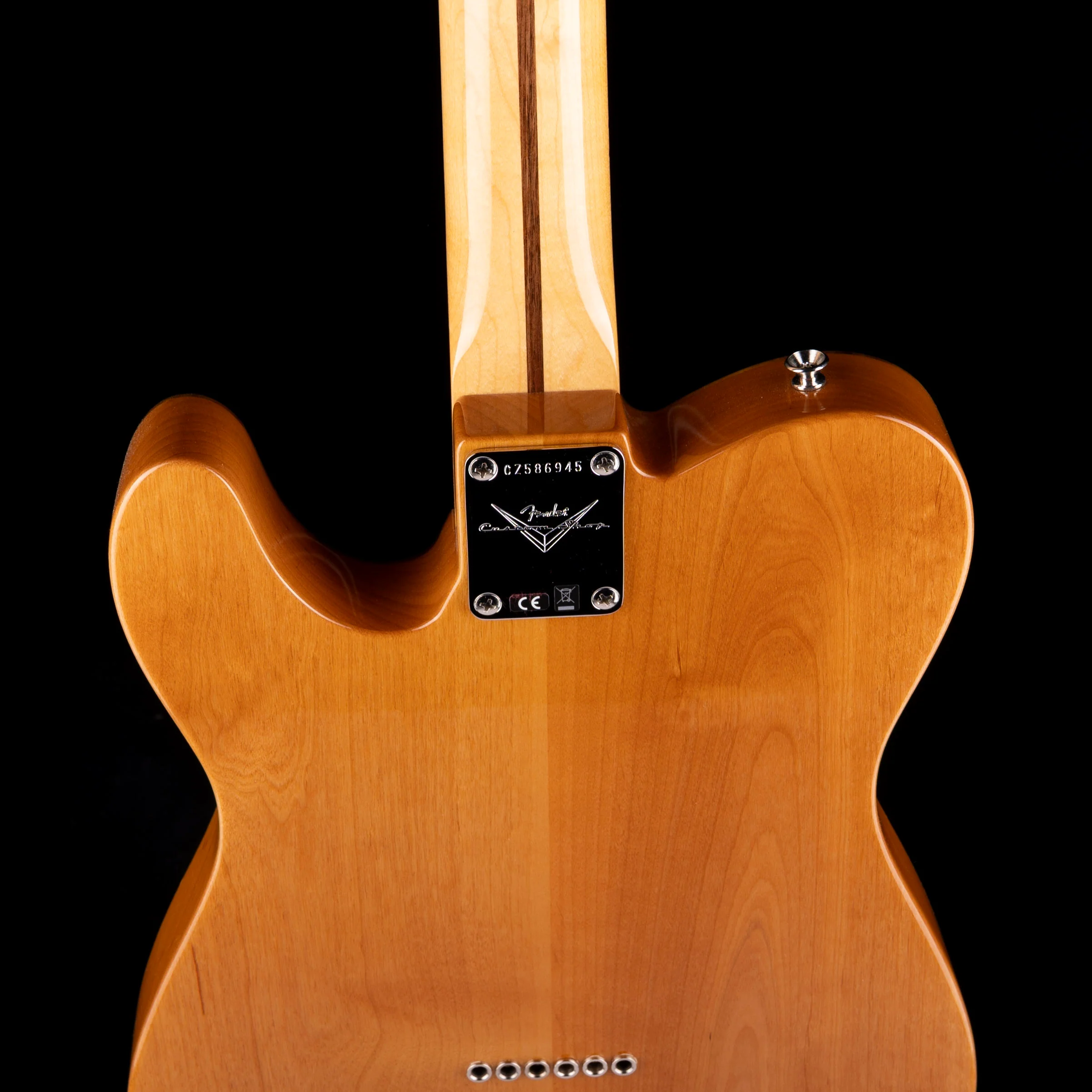 Fender Custom Shop Exotic 1959 Telecaster Figured Rose Myrtle NOS Natural With Case - Image 10