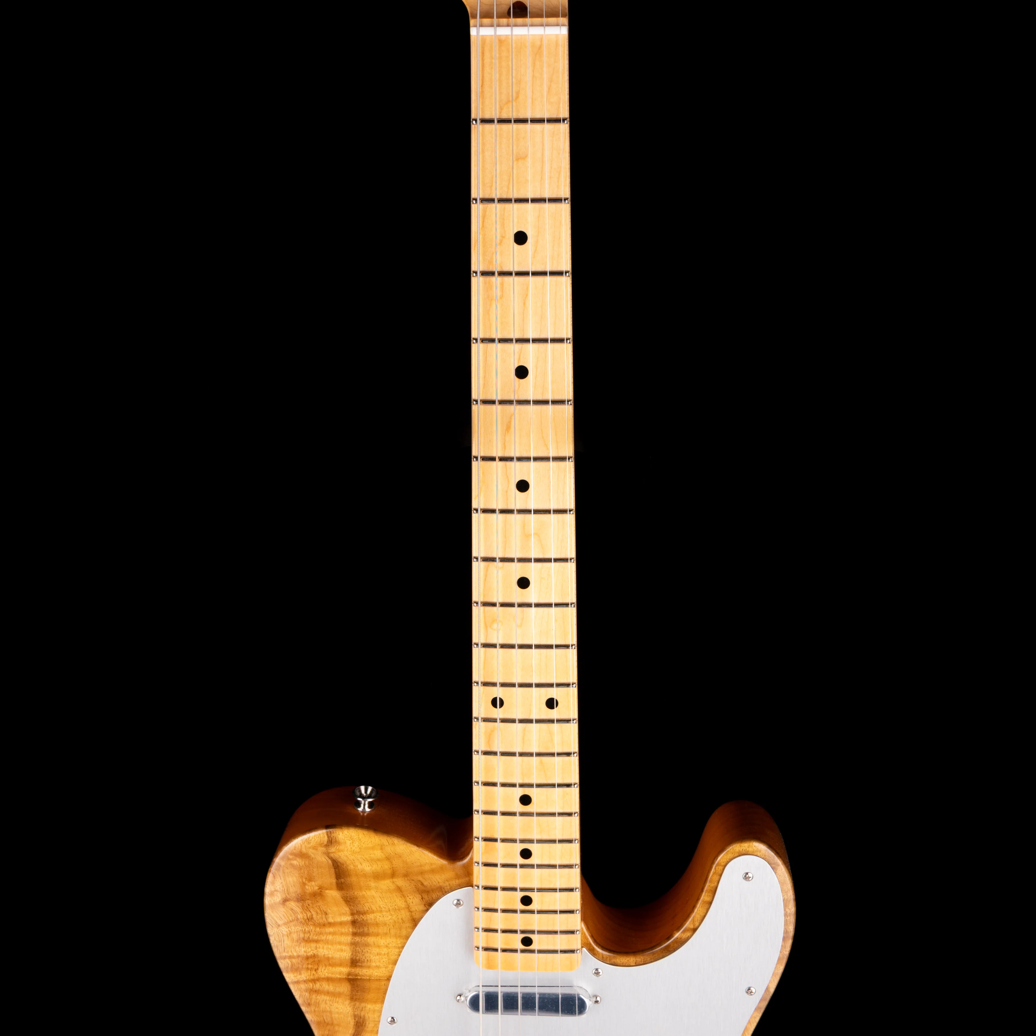 Fender Custom Shop Exotic 1959 Telecaster Figured Rose Myrtle NOS Natural With Case - Image 7