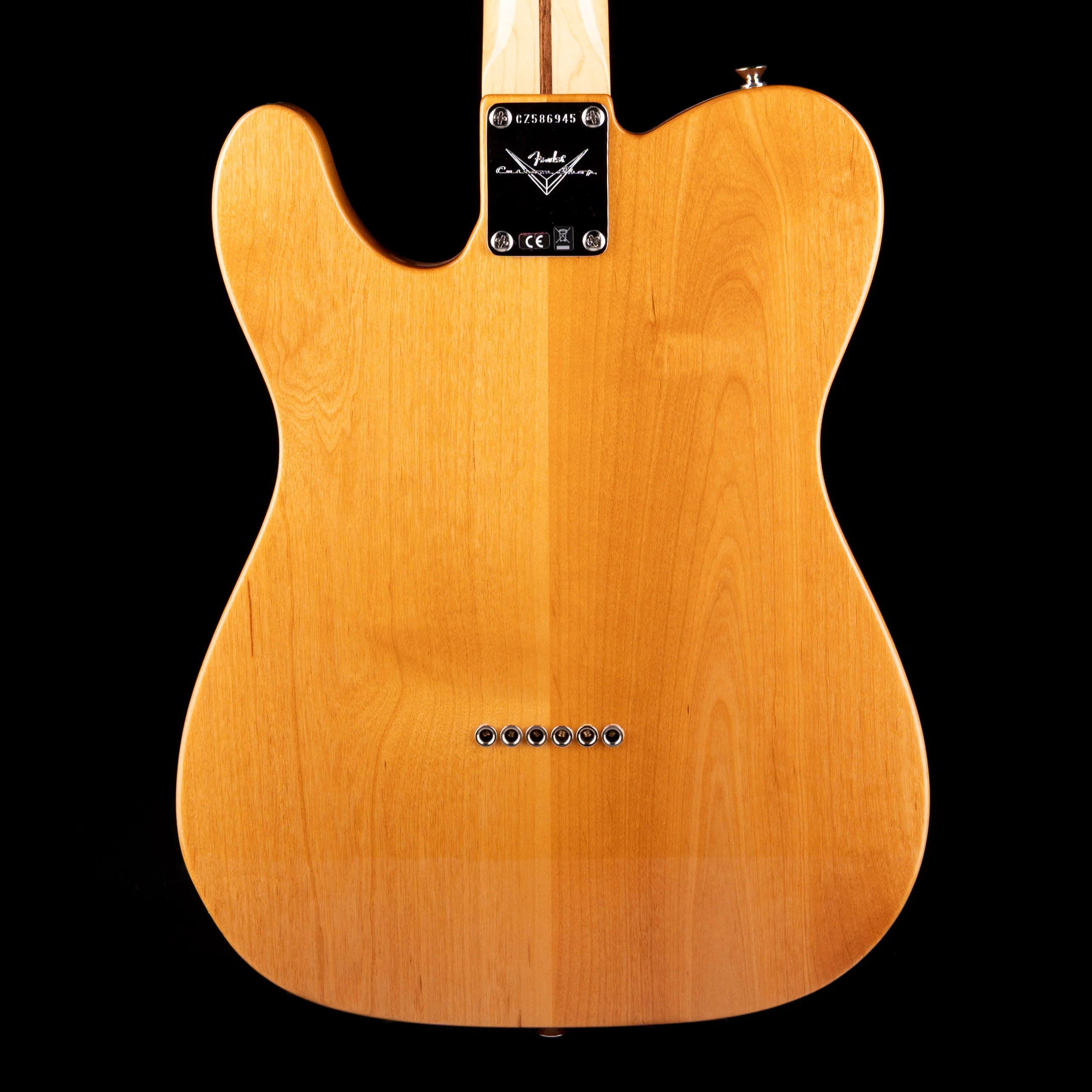 Fender Custom Shop Exotic 1959 Telecaster Figured Rose Myrtle NOS Natural With Case - Image 8