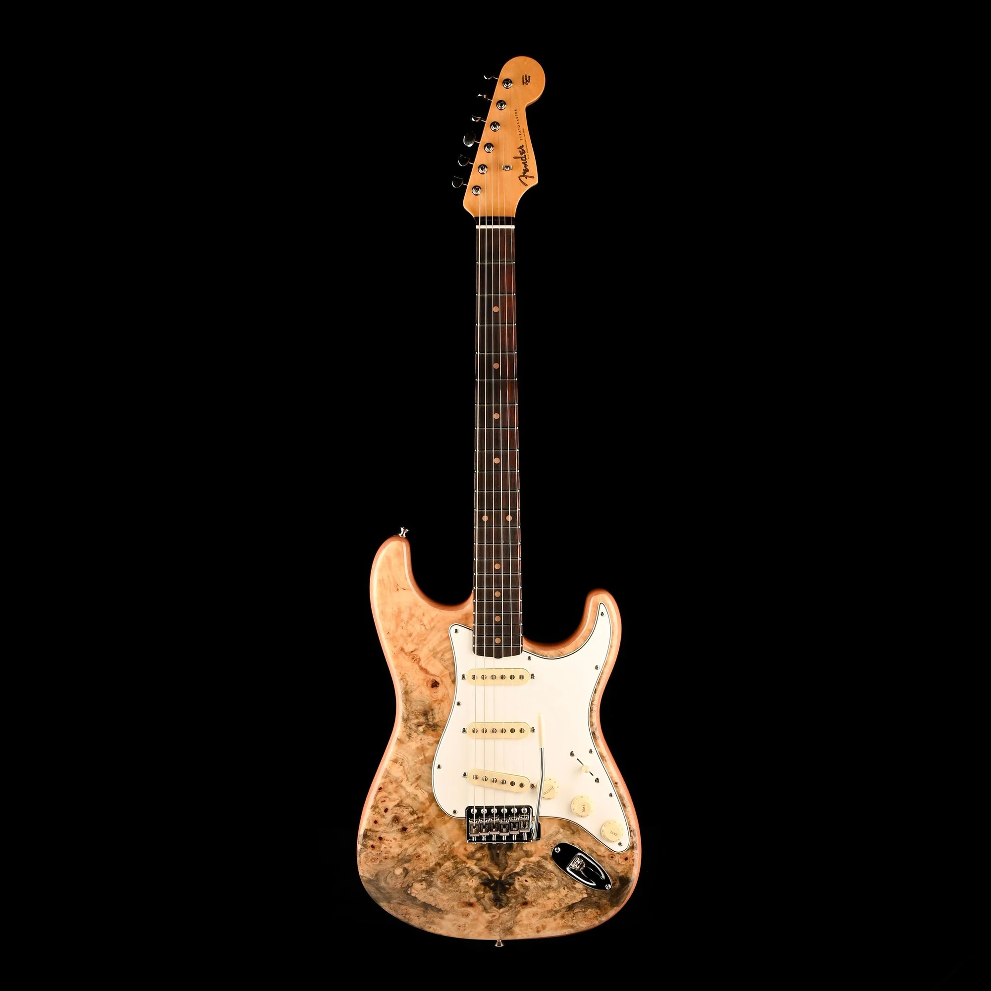 Fender Custom Shop Exotic 1960 Stratocaster Buckeye NOS Natural With Case - Image 2