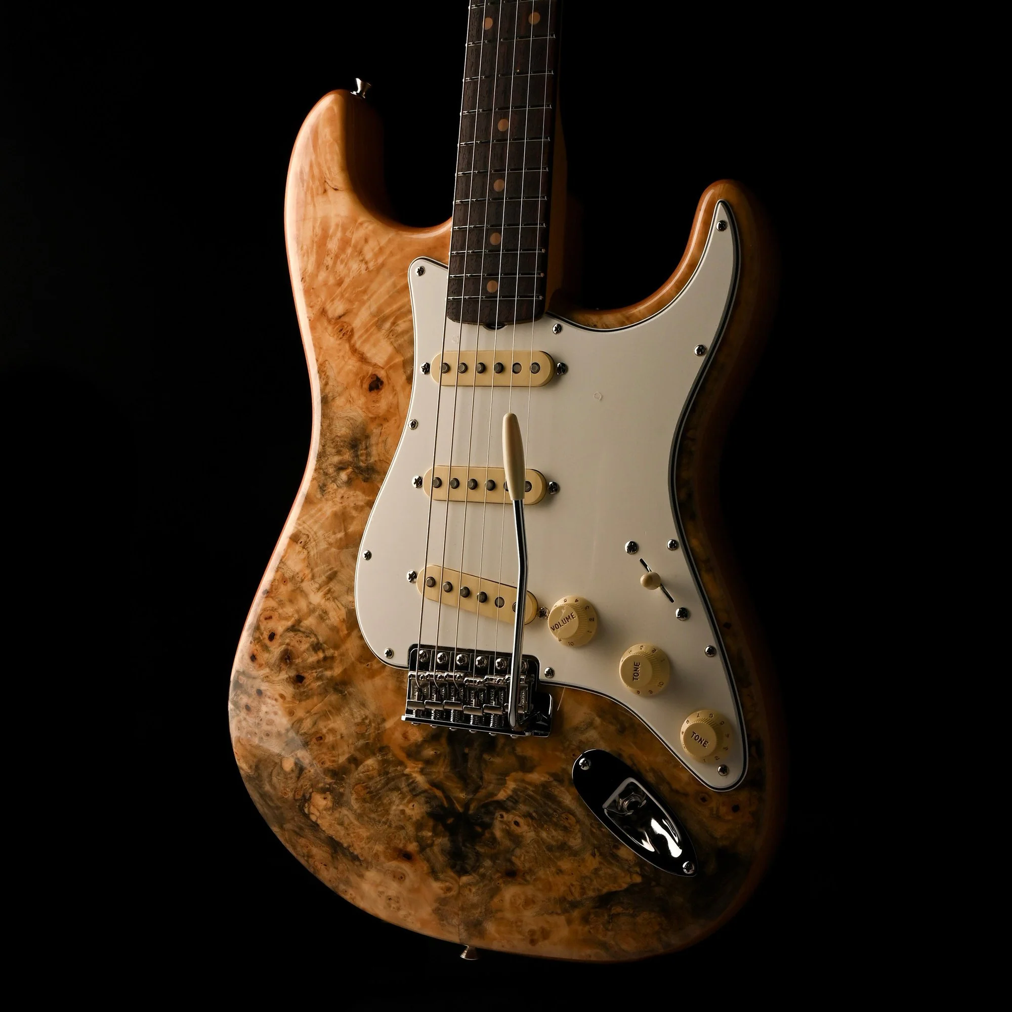 Fender Custom Shop Exotic 1960 Stratocaster Buckeye NOS Natural With Case - Image 8