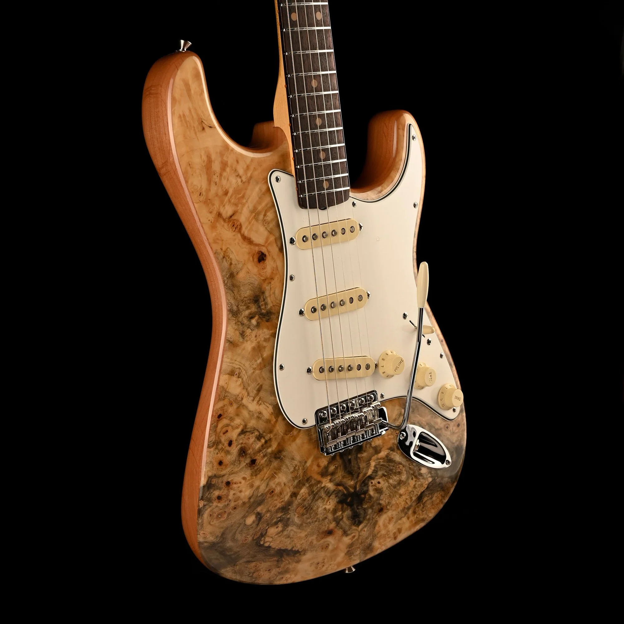 Fender Custom Shop Exotic 1960 Stratocaster Buckeye NOS Natural With Case - Image 9