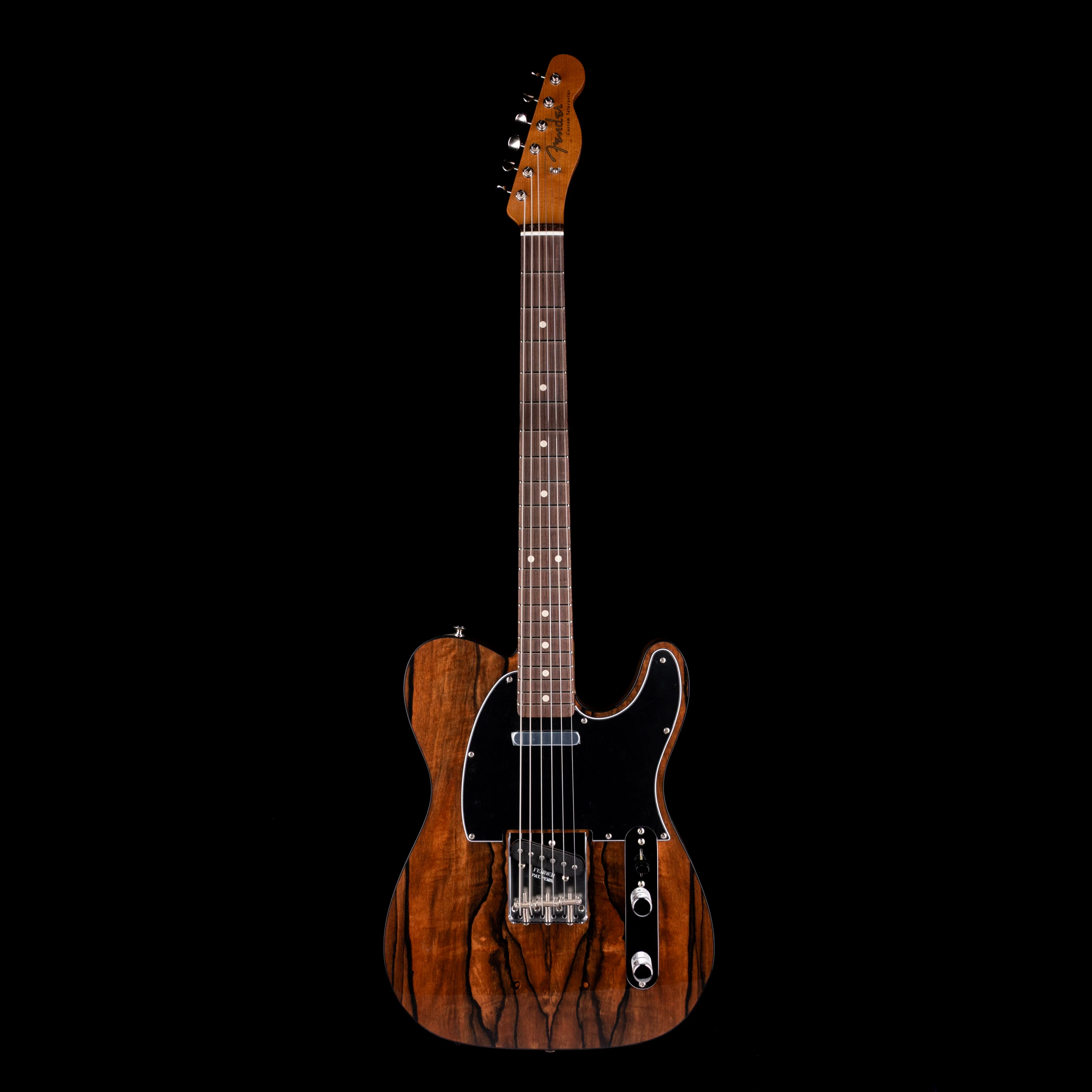 Fender Custom Shop Exotic 1960 Telecaster Custom NOS Pale Moon Ebony Natural - Image 2