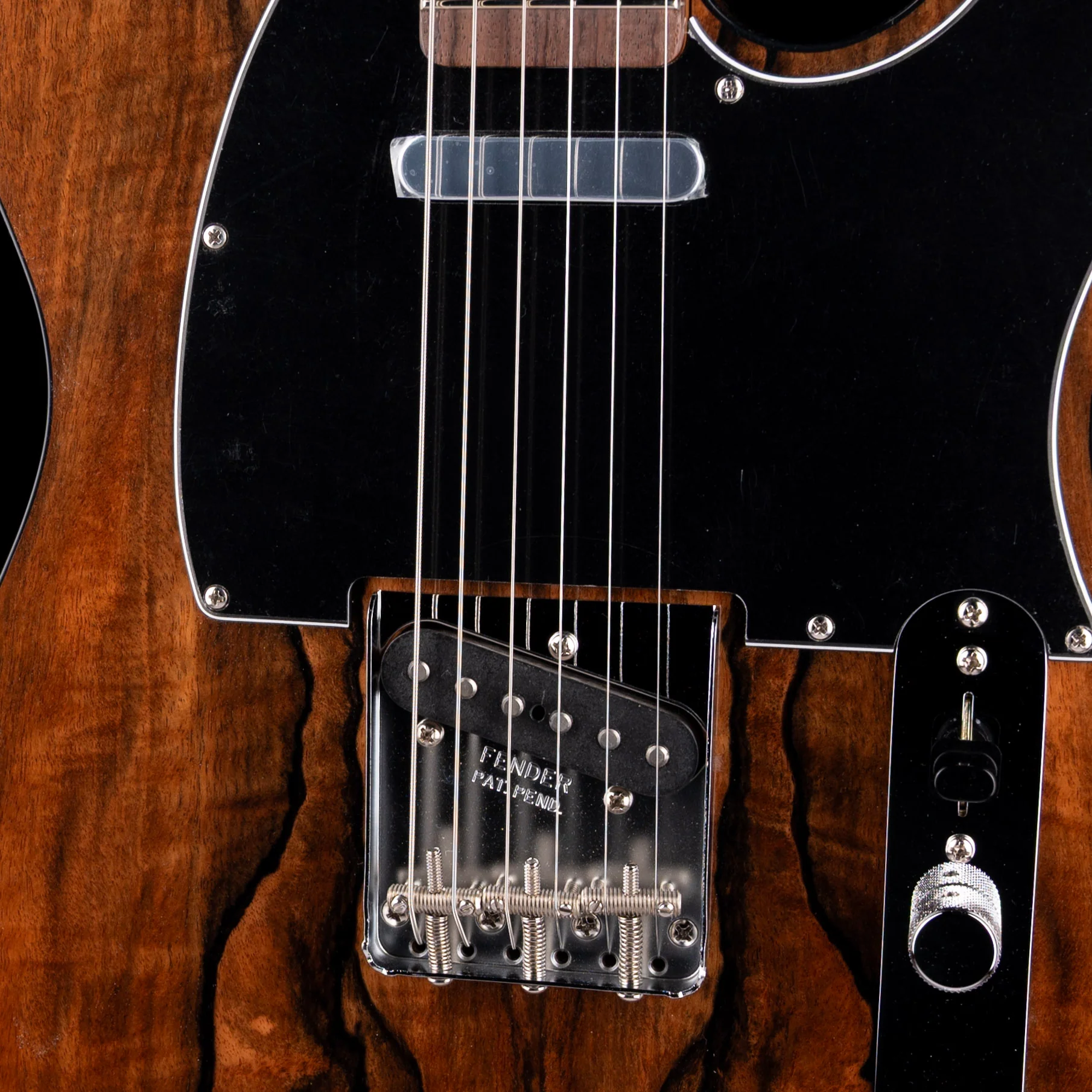 Fender Custom Shop Exotic 1960 Telecaster Custom NOS Pale Moon Ebony Natural - Image 4